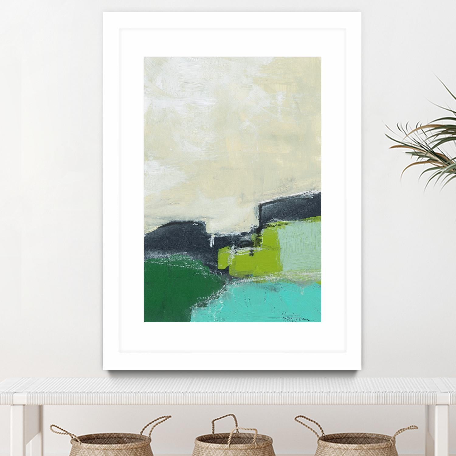 Landscape No. 99 by Jan Weiss on GIANT ART - multicolor abstracts; contemporary