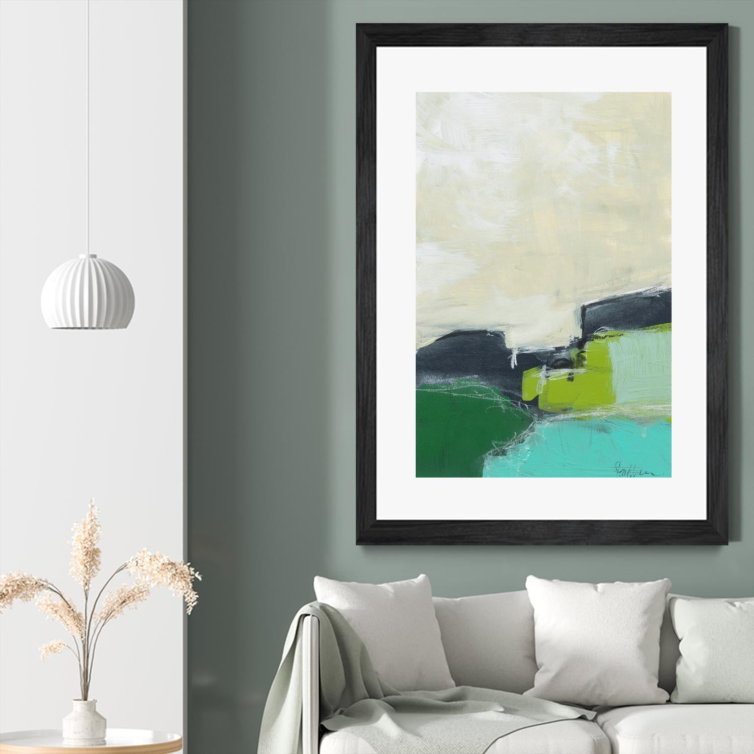 Landscape No. 99 by Jan Weiss on GIANT ART - multicolor abstracts; contemporary