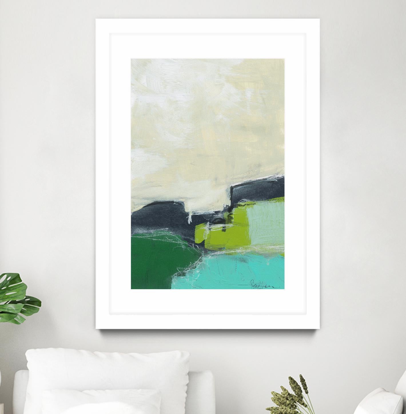 Landscape No. 99 by Jan Weiss on GIANT ART - multicolor abstracts; contemporary