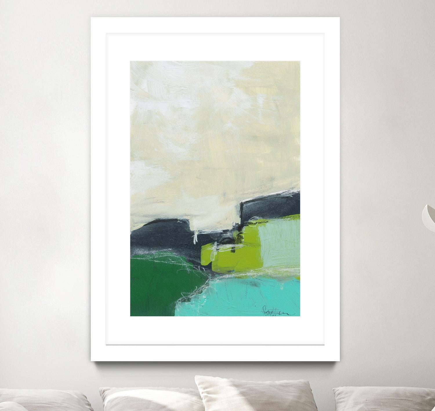 Landscape No. 99 by Jan Weiss on GIANT ART - multicolor abstracts; contemporary