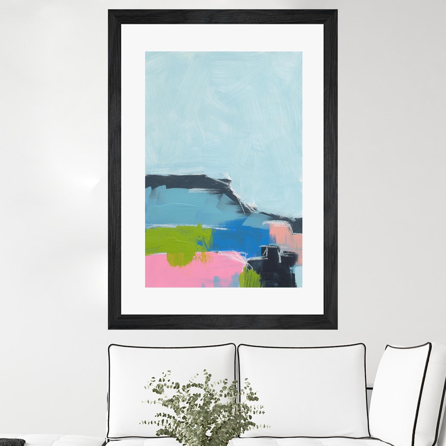 Landscape No. 100 by Jan Weiss on GIANT ART - multicolor abstracts; contemporary