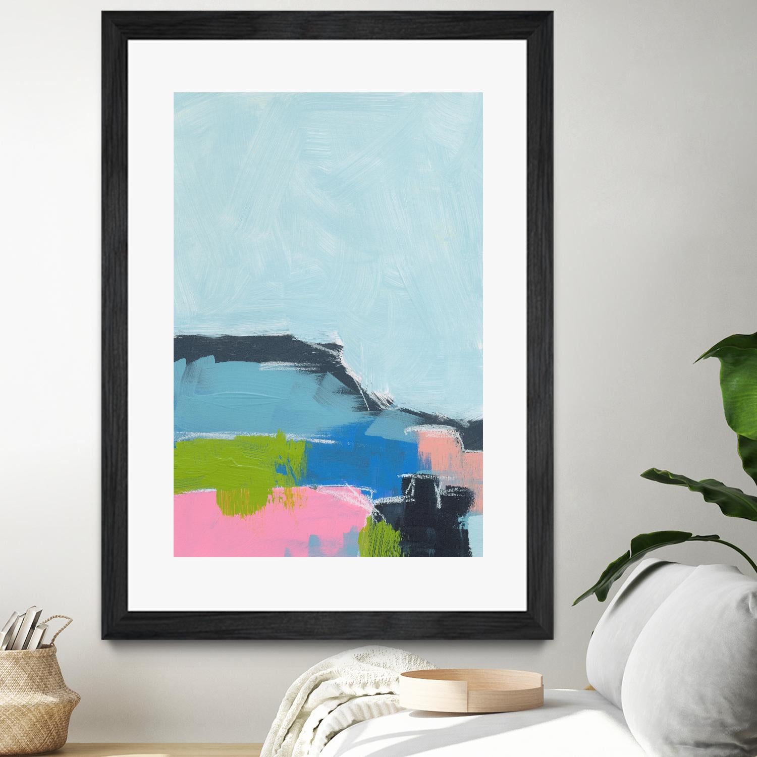 Landscape No. 100 by Jan Weiss on GIANT ART - multicolor abstracts; contemporary