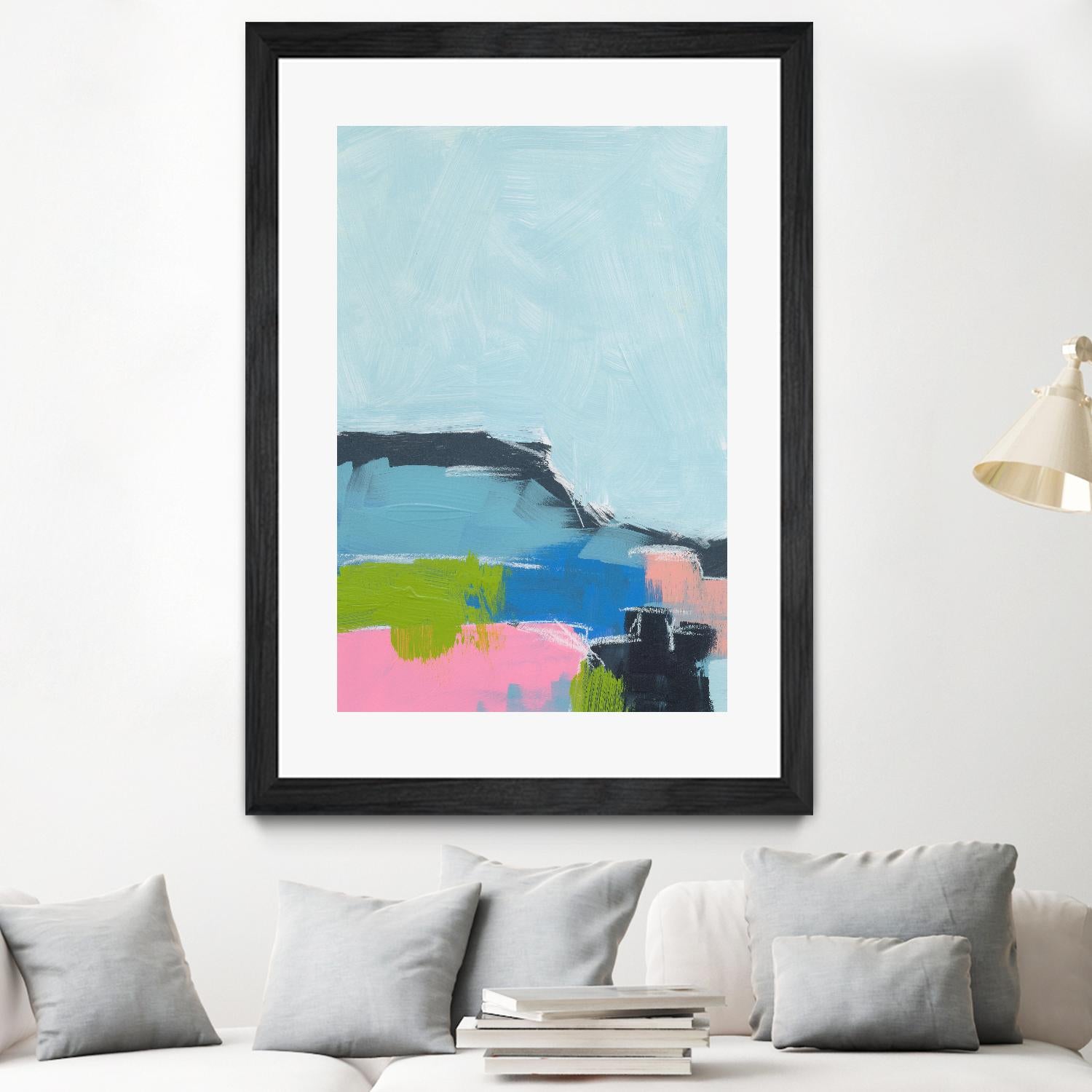 Landscape No. 100 by Jan Weiss on GIANT ART - multicolor abstracts; contemporary