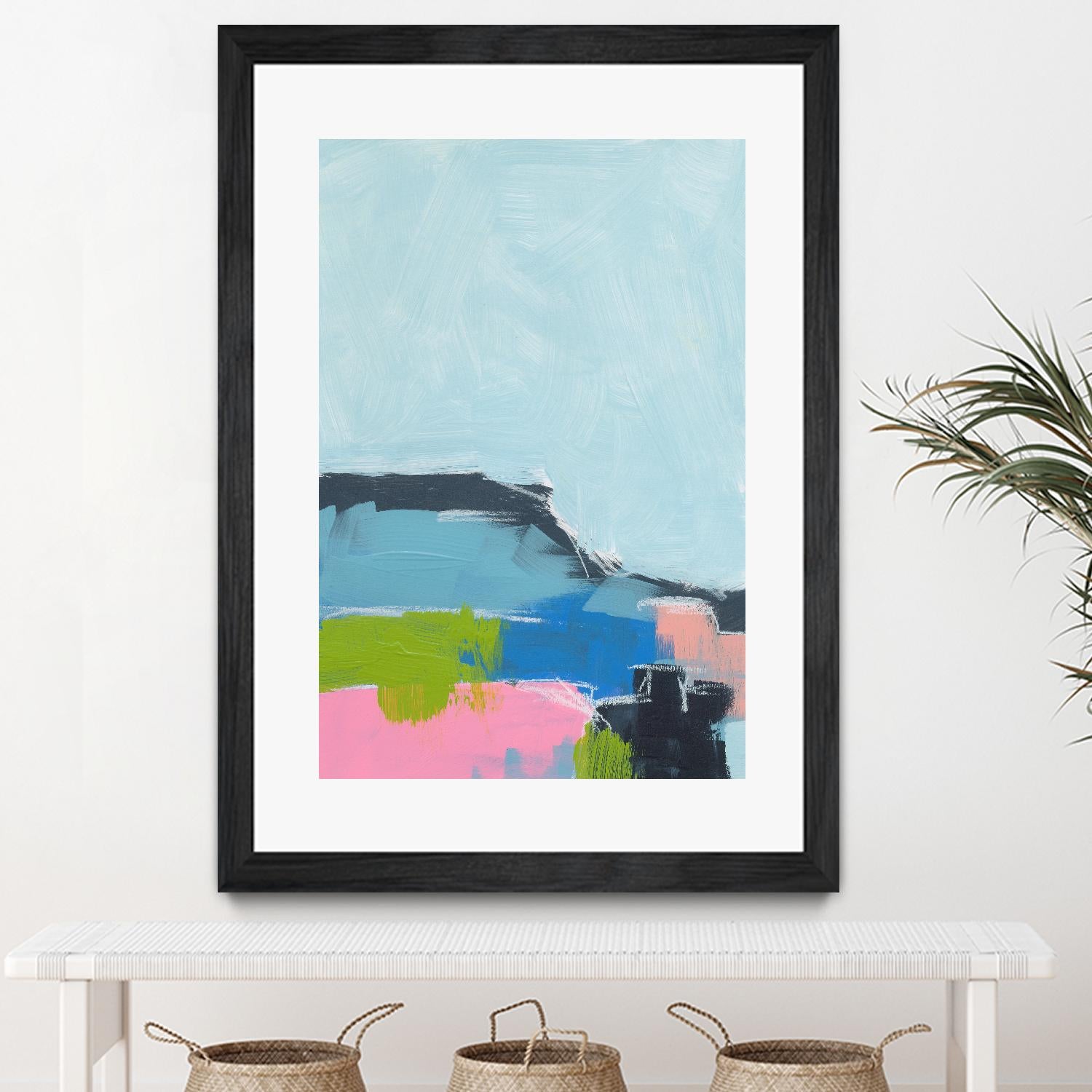 Landscape No. 100 by Jan Weiss on GIANT ART - multicolor abstracts; contemporary