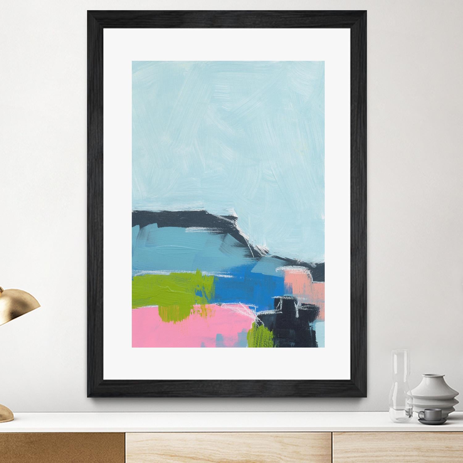 Landscape No. 100 by Jan Weiss on GIANT ART - multicolor abstracts; contemporary