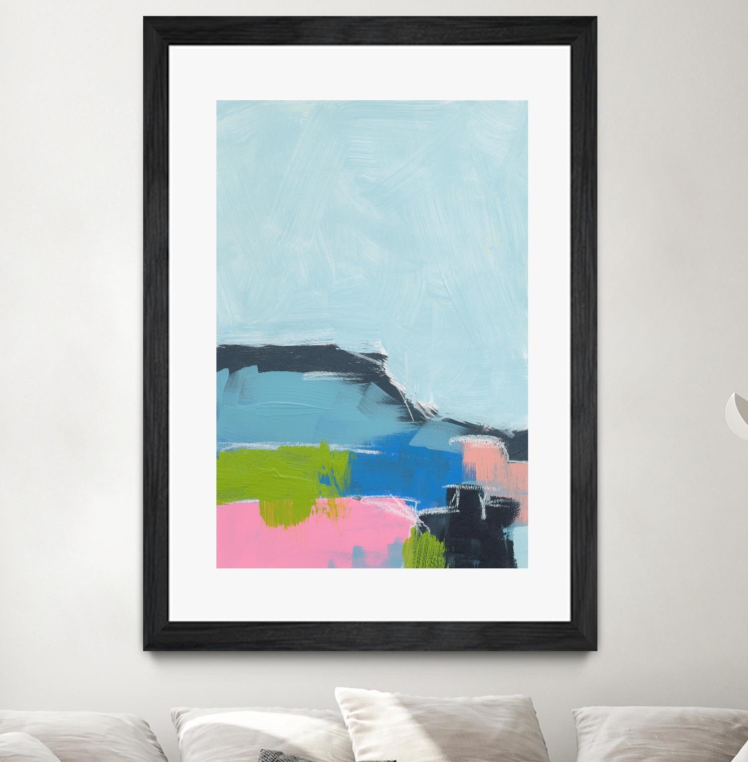 Landscape No. 100 by Jan Weiss on GIANT ART - multicolor abstracts; contemporary