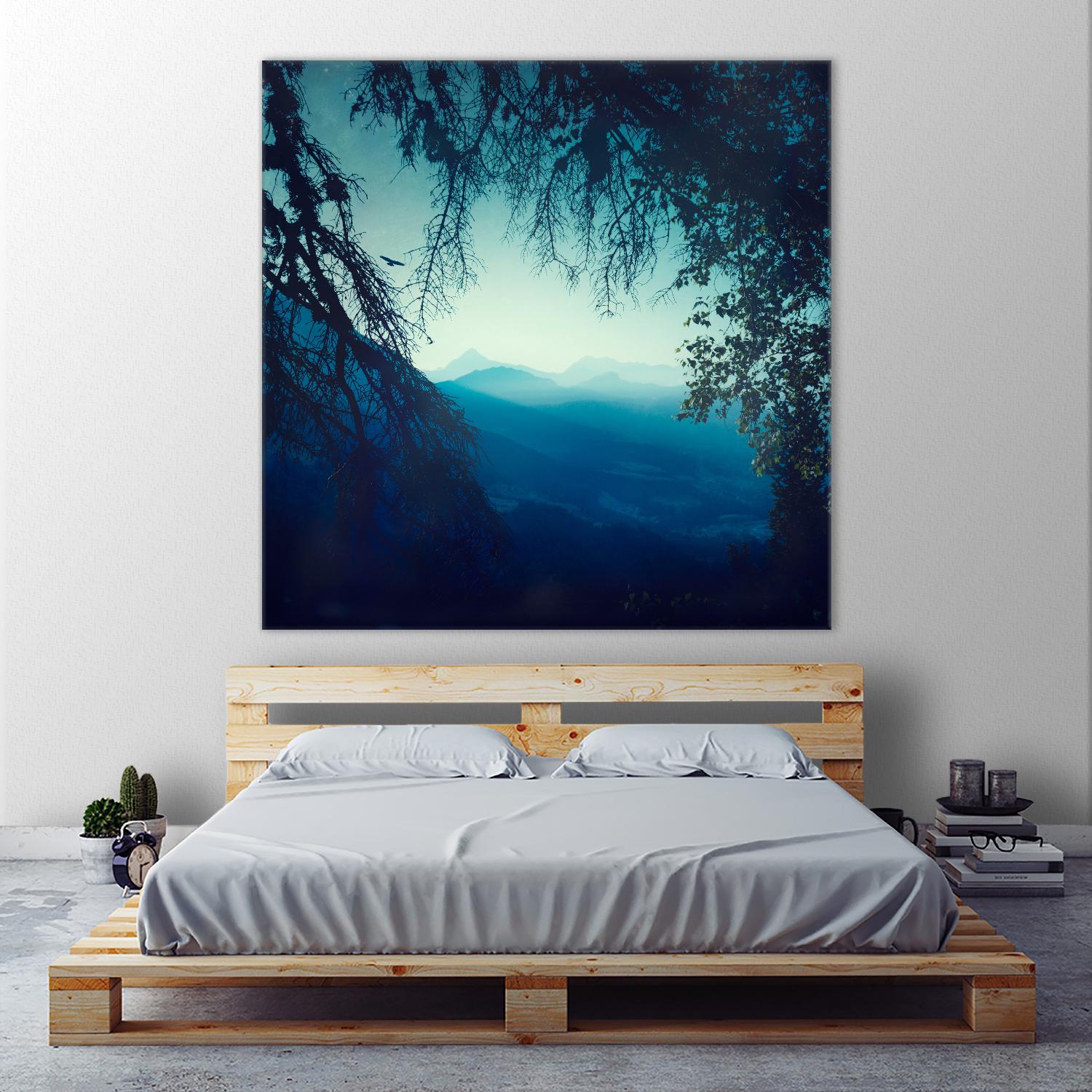 Blue Morning by Dirk Wuestenhagen on GIANT ART - multicolor photography; landscapes