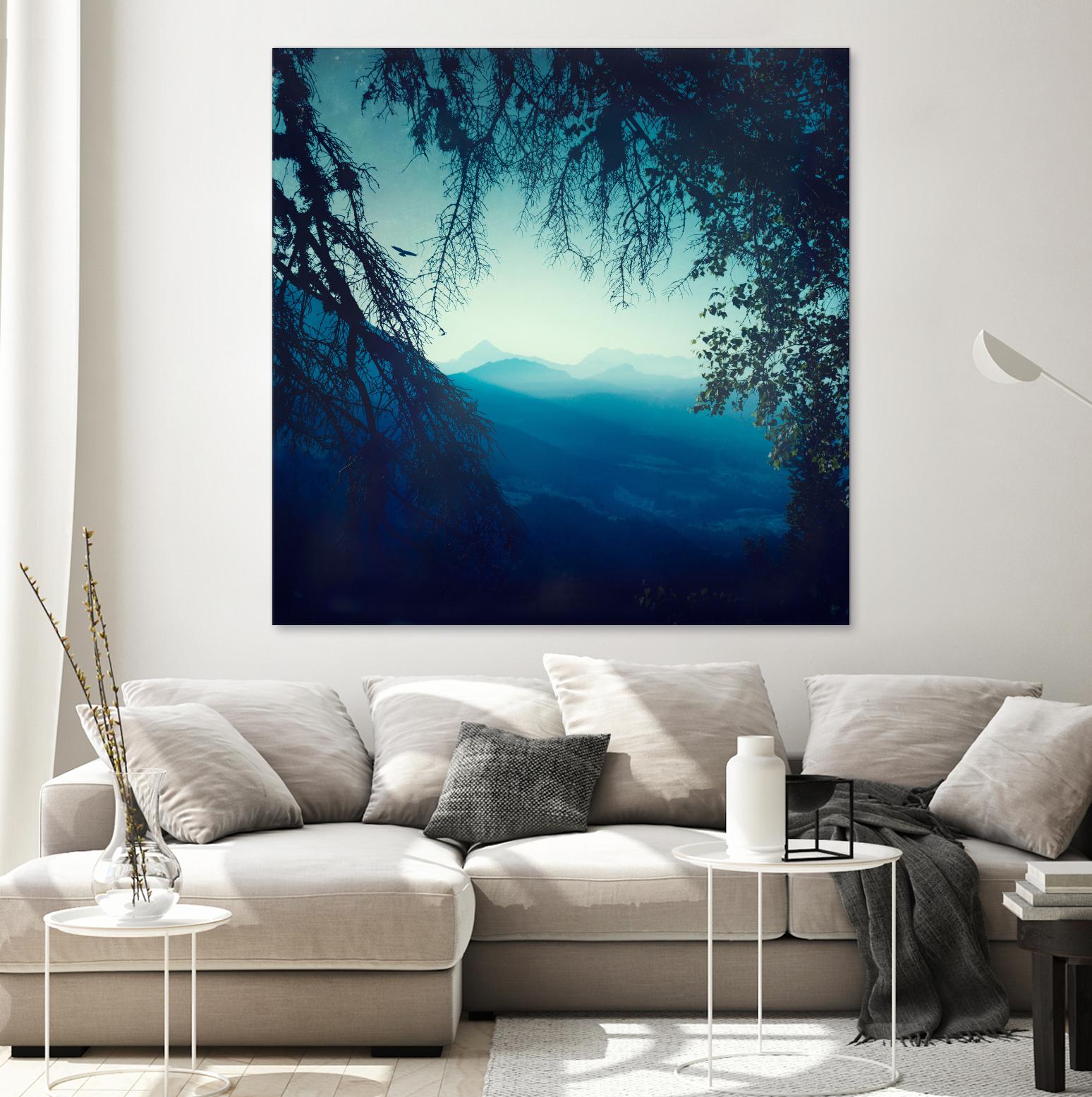 Blue Morning by Dirk Wuestenhagen on GIANT ART - multicolor photography; landscapes
