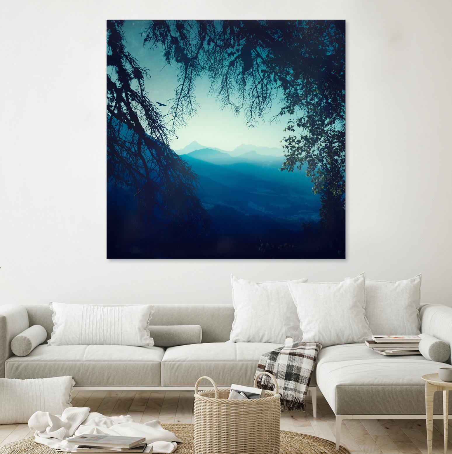 Blue Morning by Dirk Wuestenhagen on GIANT ART - multicolor photography; landscapes