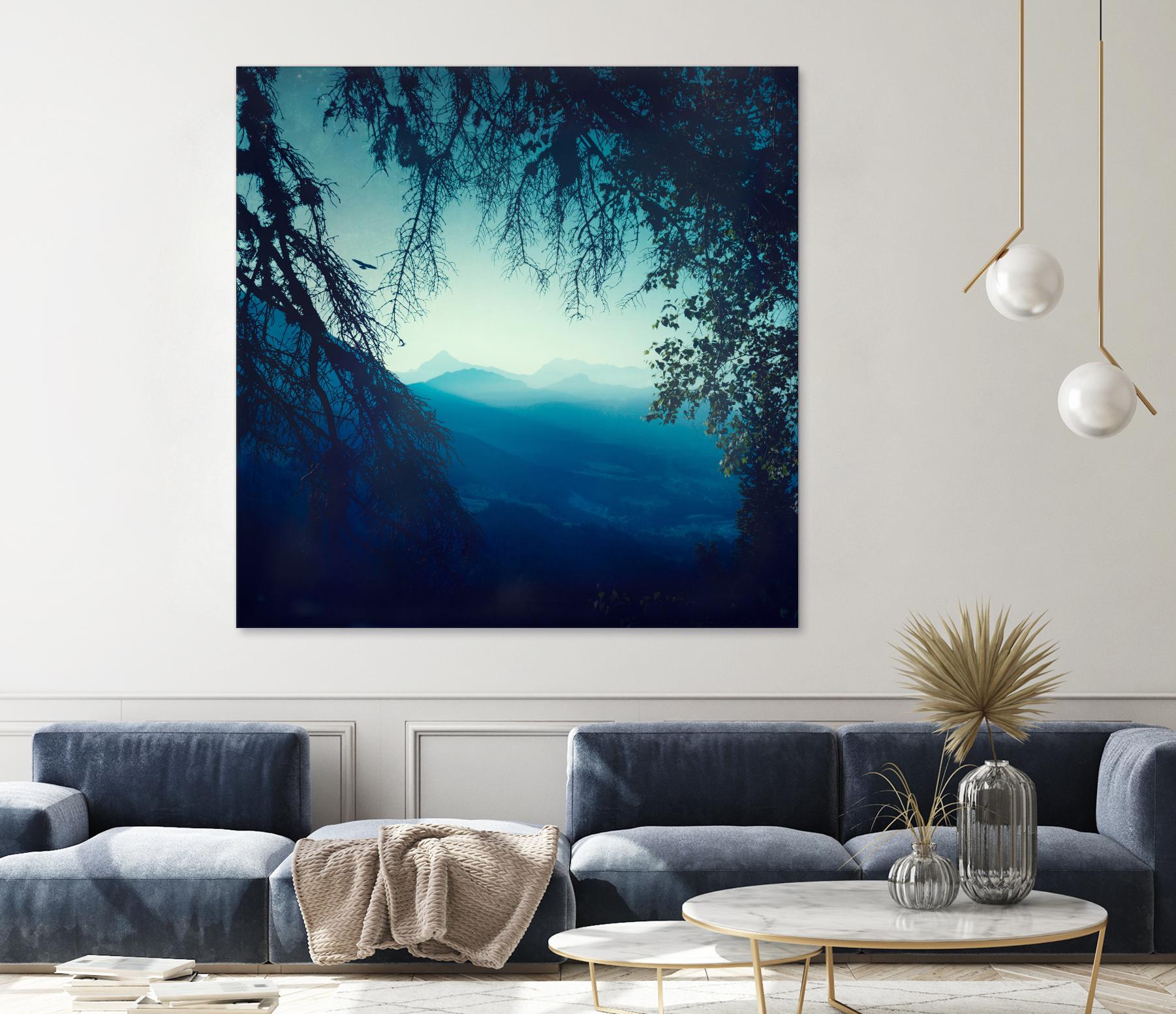 Blue Morning by Dirk Wuestenhagen on GIANT ART - multicolor photography; landscapes