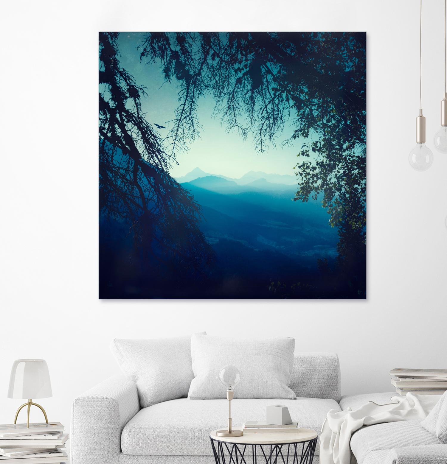 Blue Morning by Dirk Wuestenhagen on GIANT ART - multicolor photography; landscapes