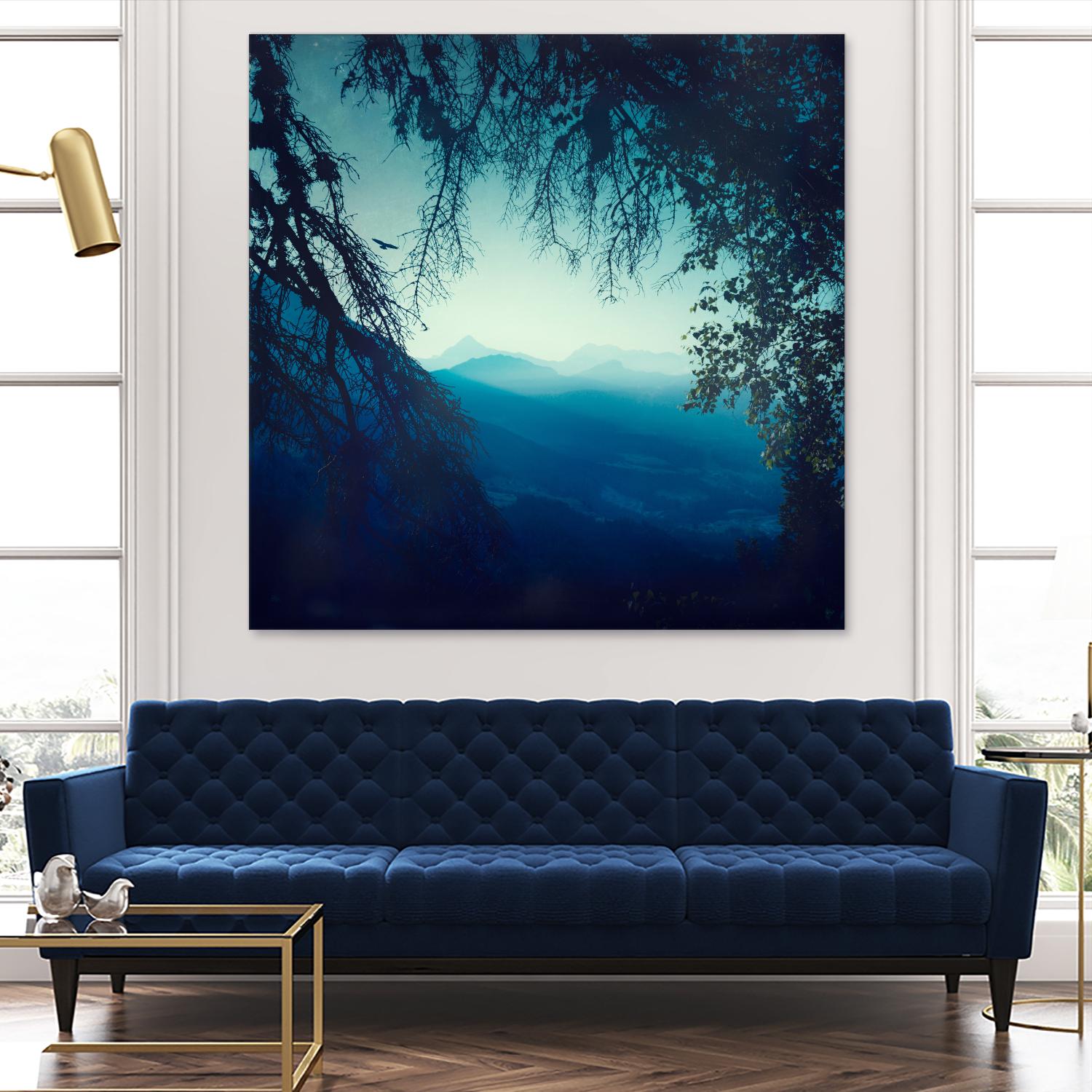 Blue Morning by Dirk Wuestenhagen on GIANT ART - multicolor photography; landscapes