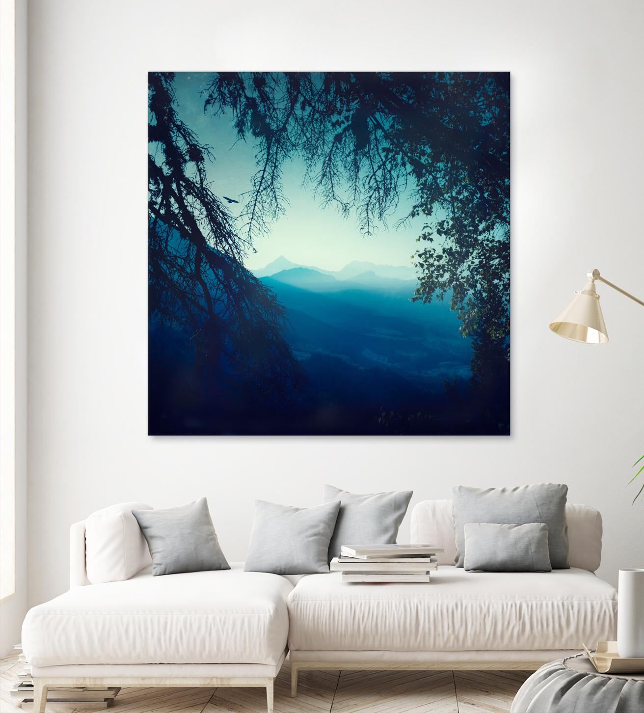 Blue Morning by Dirk Wuestenhagen on GIANT ART - multicolor photography; landscapes