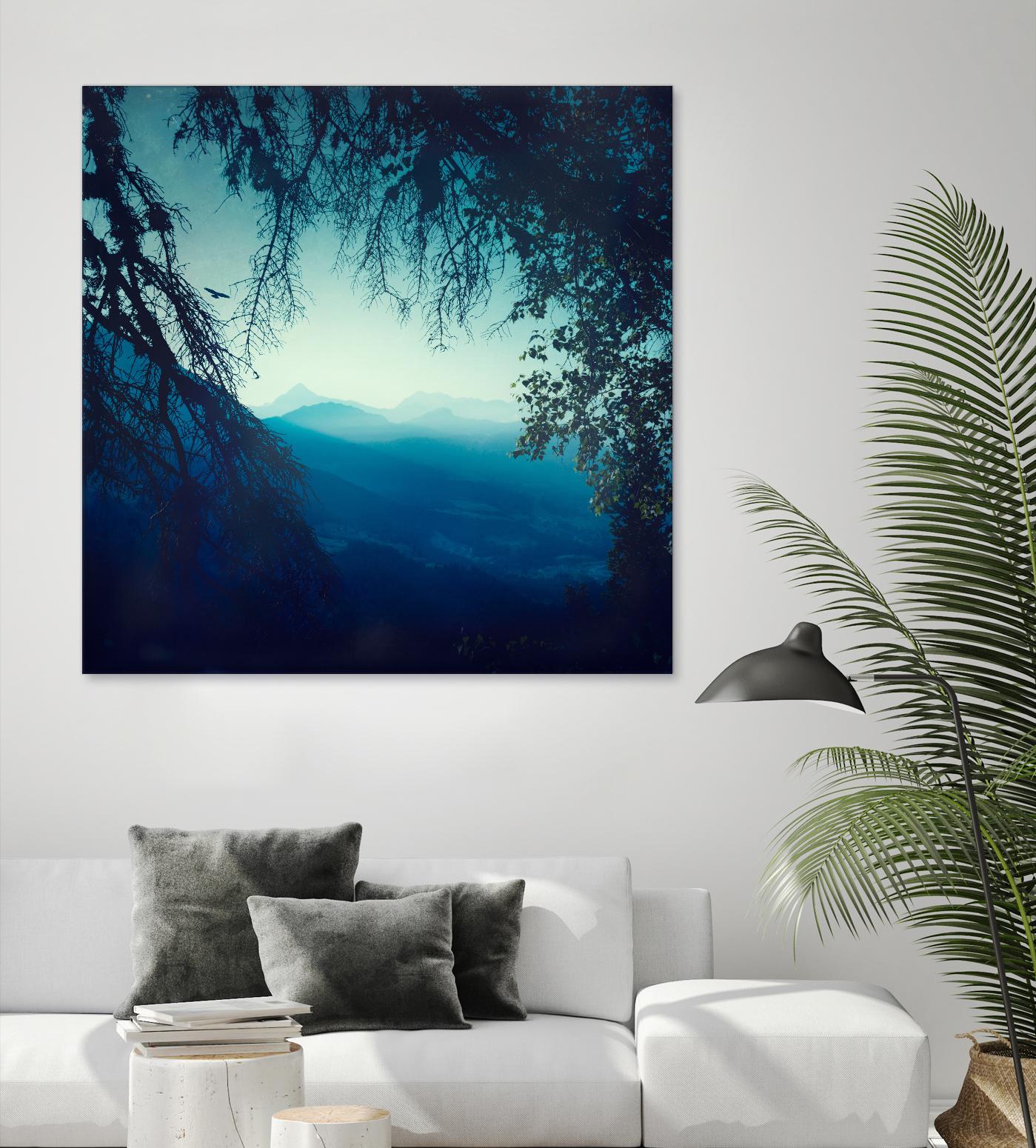 Blue Morning by Dirk Wuestenhagen on GIANT ART - multicolor photography; landscapes