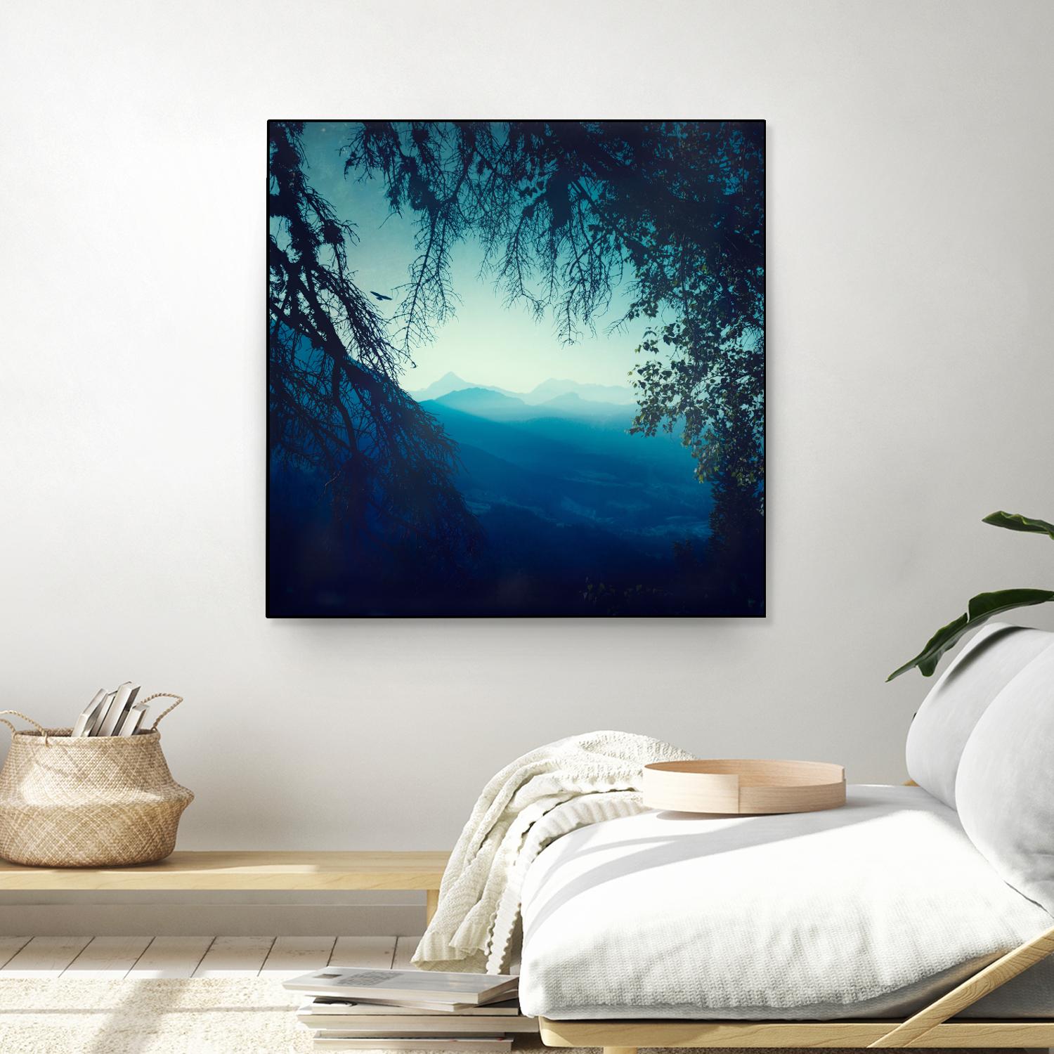 Blue Morning by Dirk Wuestenhagen on GIANT ART - multicolor photography; landscapes