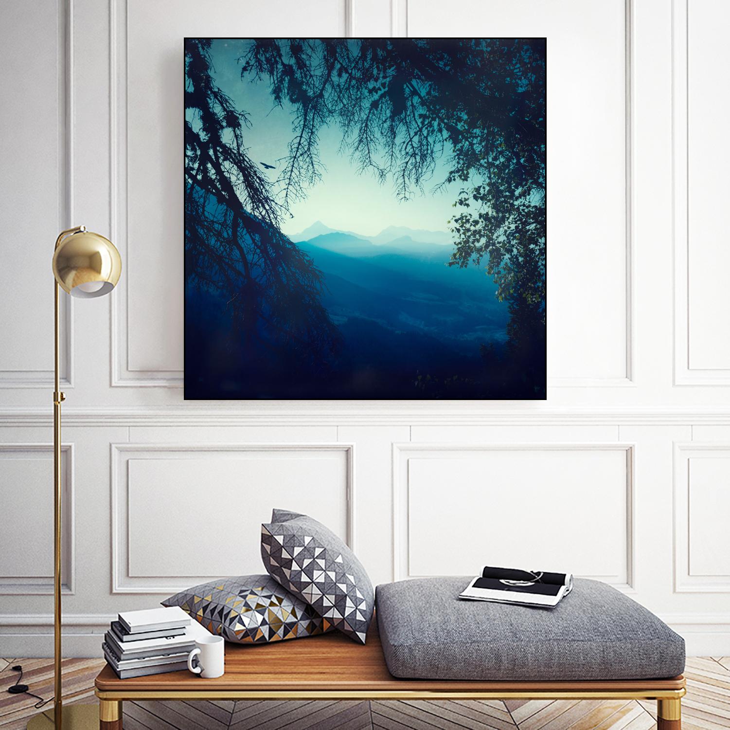 Blue Morning by Dirk Wuestenhagen on GIANT ART - multicolor photography; landscapes