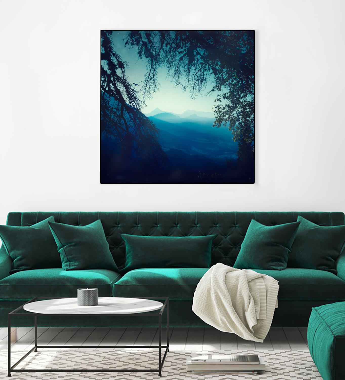 Blue Morning by Dirk Wuestenhagen on GIANT ART - multicolor photography; landscapes