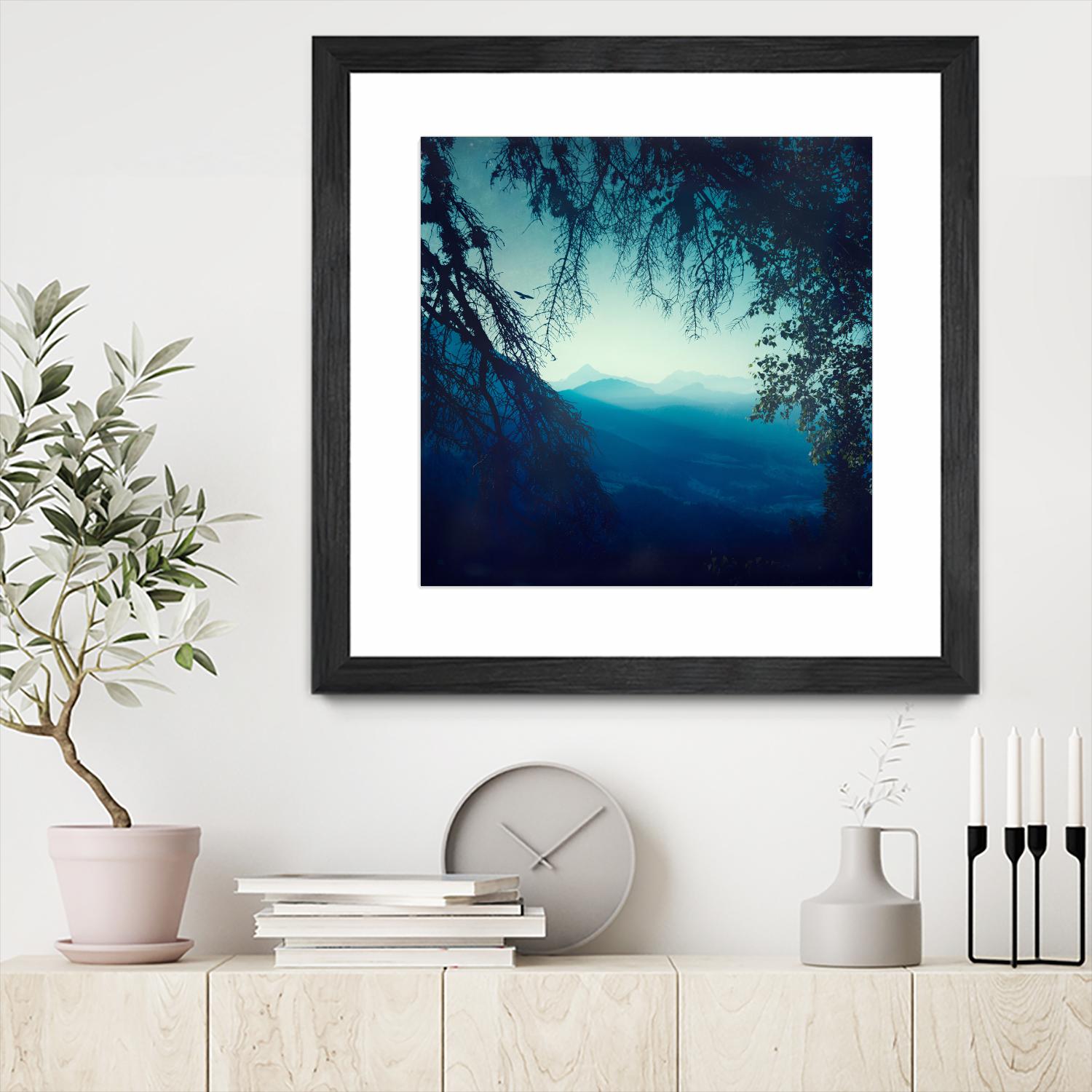 Blue Morning by Dirk Wuestenhagen on GIANT ART - multicolor photography; landscapes