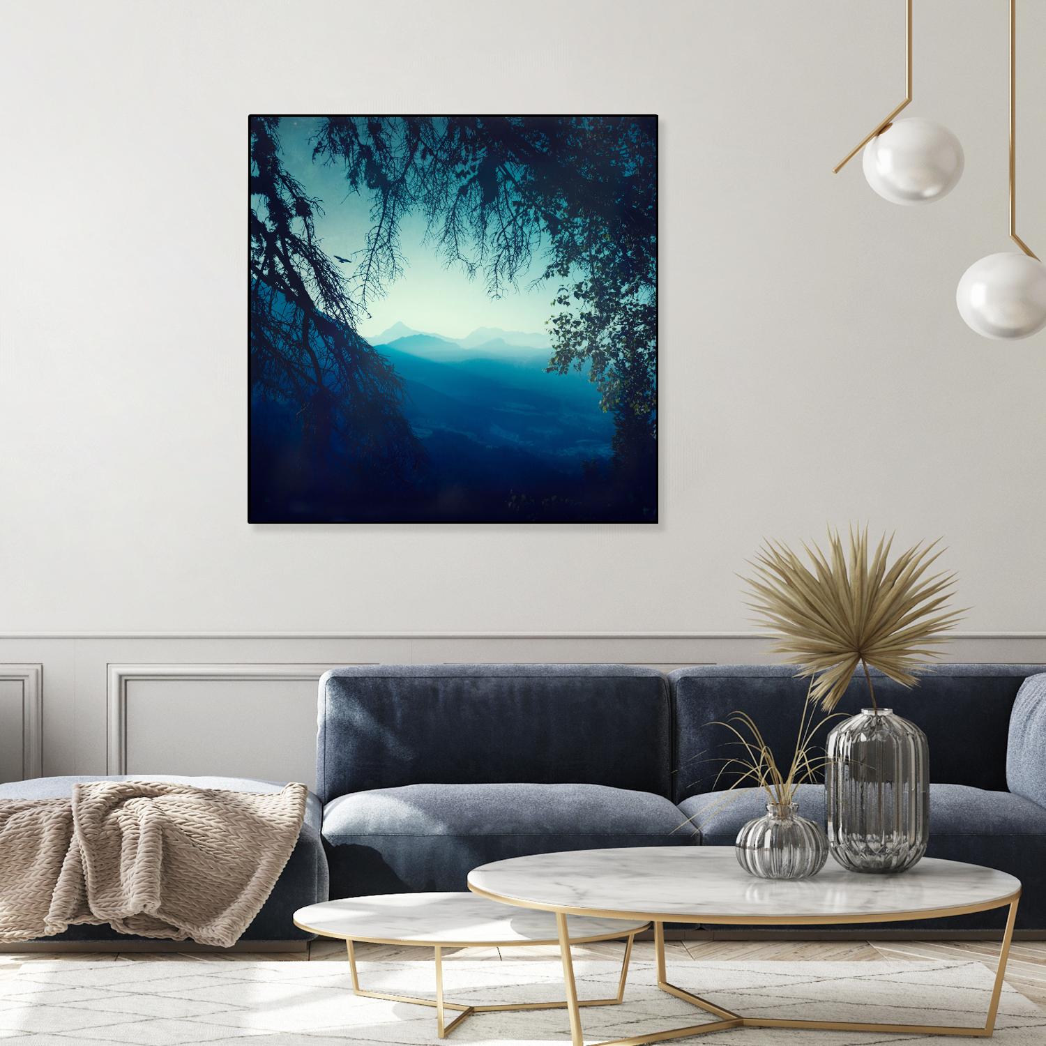 Blue Morning by Dirk Wuestenhagen on GIANT ART - multicolor photography; landscapes
