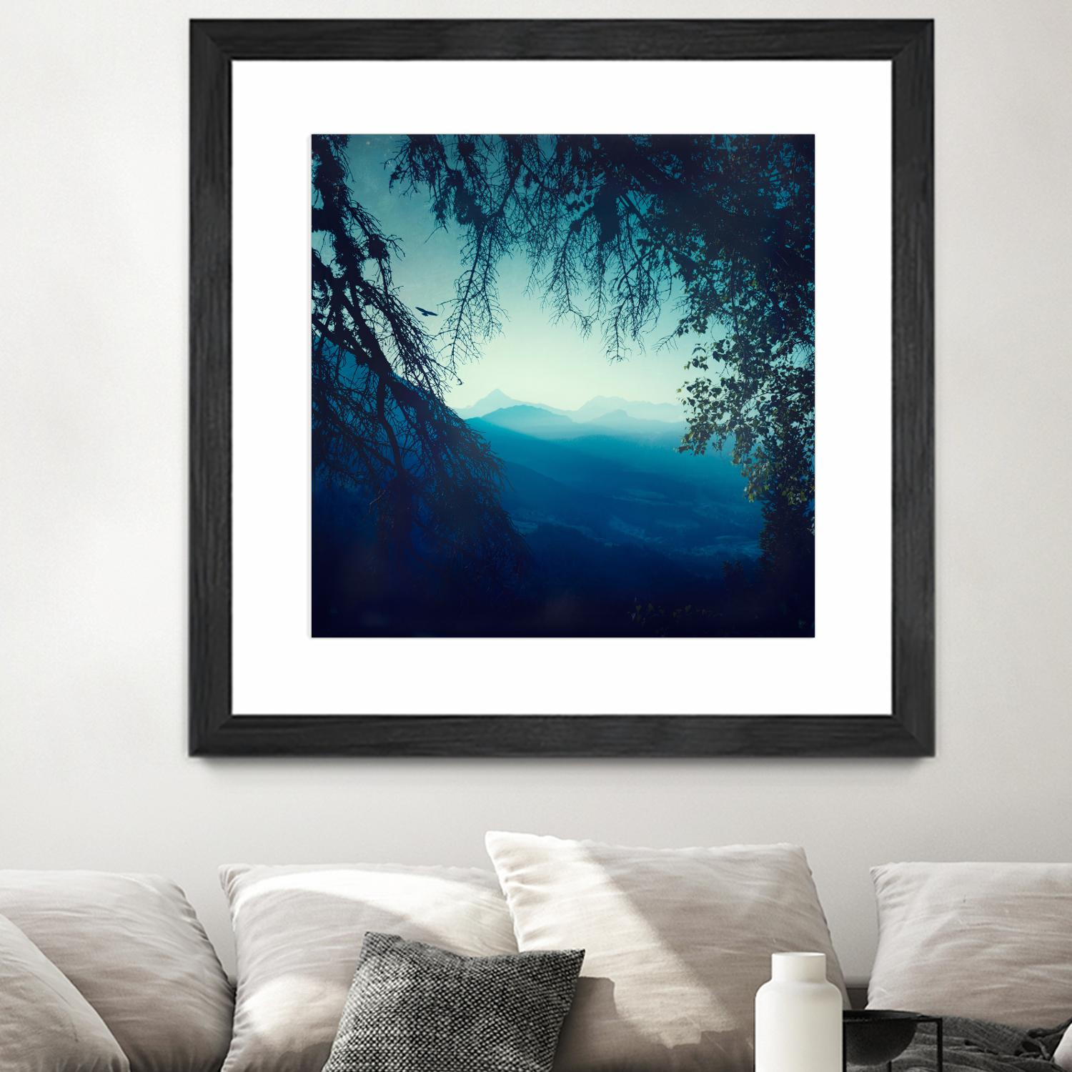 Blue Morning by Dirk Wuestenhagen on GIANT ART - multicolor photography; landscapes