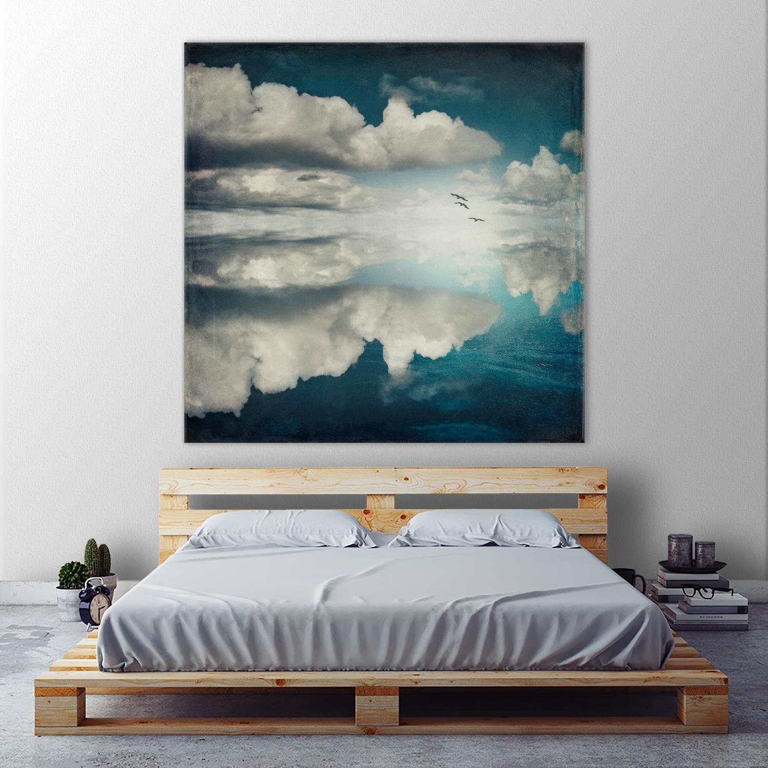 Spaces II - Sea of Clouds by Dirk Wuestenhagen on GIANT ART - multicolor photography; landscapes; coastal