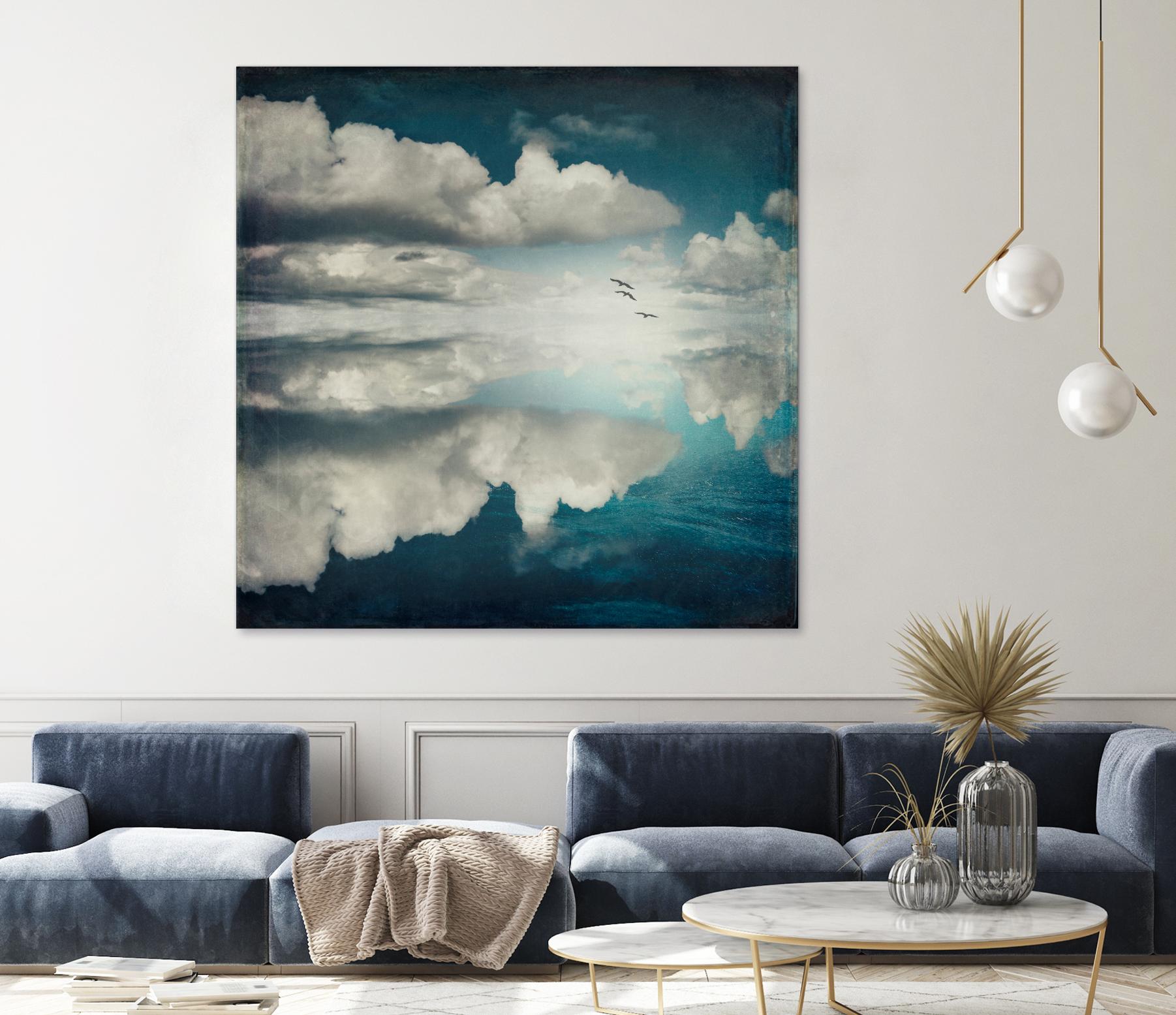 Spaces II - Sea of Clouds by Dirk Wuestenhagen on GIANT ART - multicolor photography; landscapes; coastal
