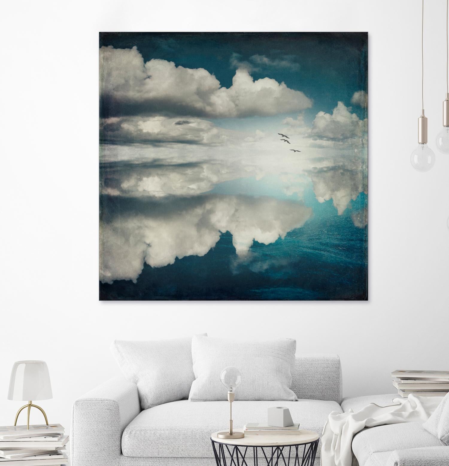 Spaces II - Sea of Clouds by Dirk Wuestenhagen on GIANT ART - multicolor photography; landscapes; coastal
