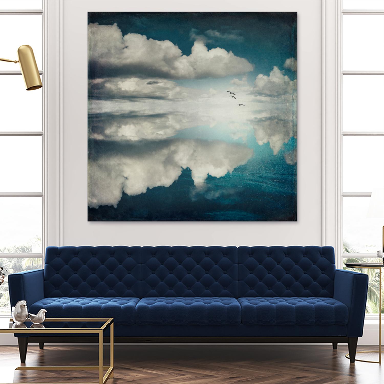 Spaces II - Sea of Clouds by Dirk Wuestenhagen on GIANT ART - multicolor photography; landscapes; coastal
