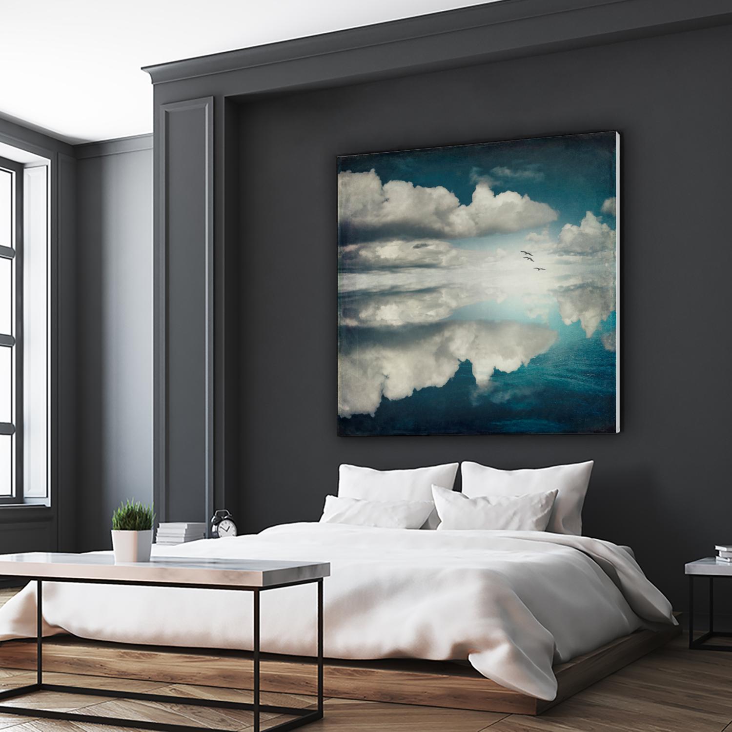 Spaces II - Sea of Clouds by Dirk Wuestenhagen on GIANT ART - multicolor photography; landscapes; coastal