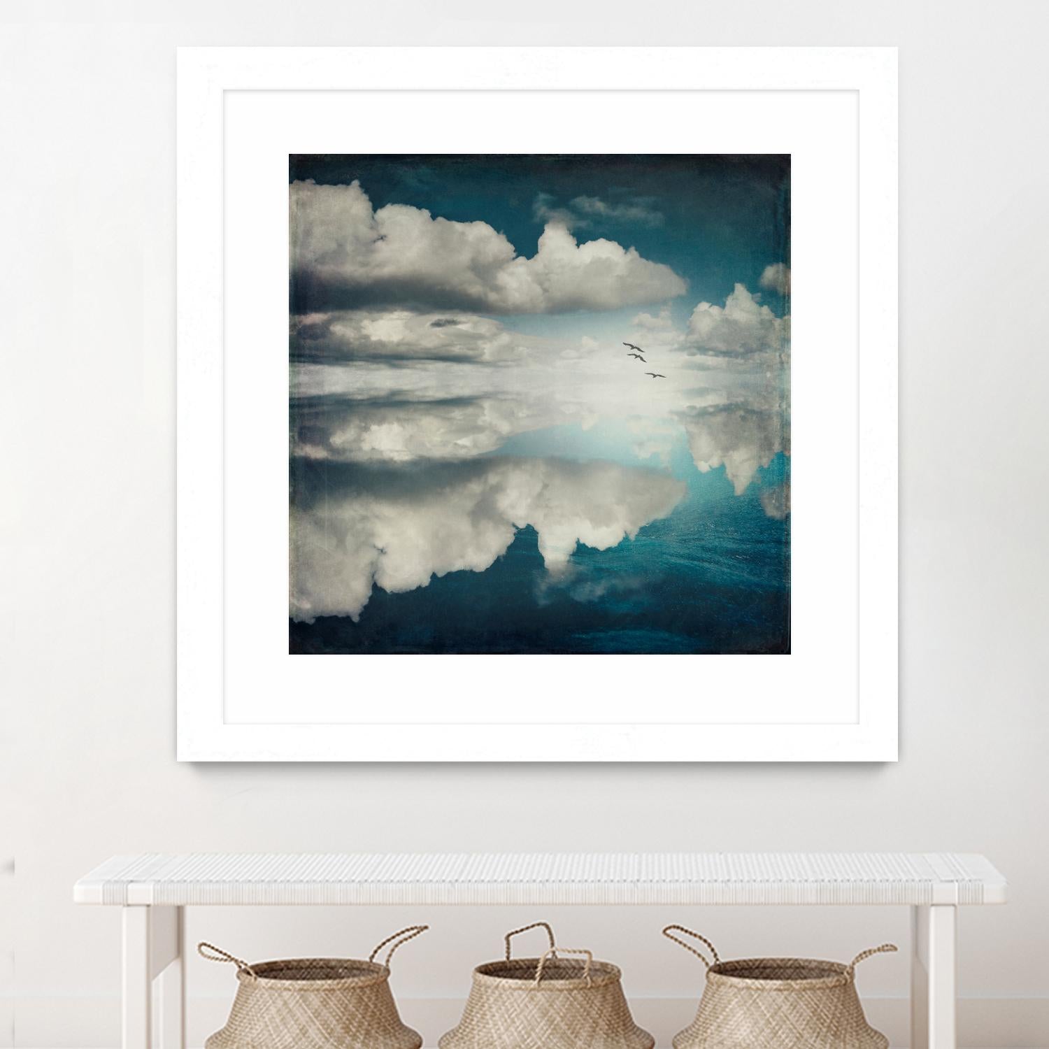 Spaces II - Sea of Clouds by Dirk Wuestenhagen on GIANT ART - multicolor photography; landscapes; coastal