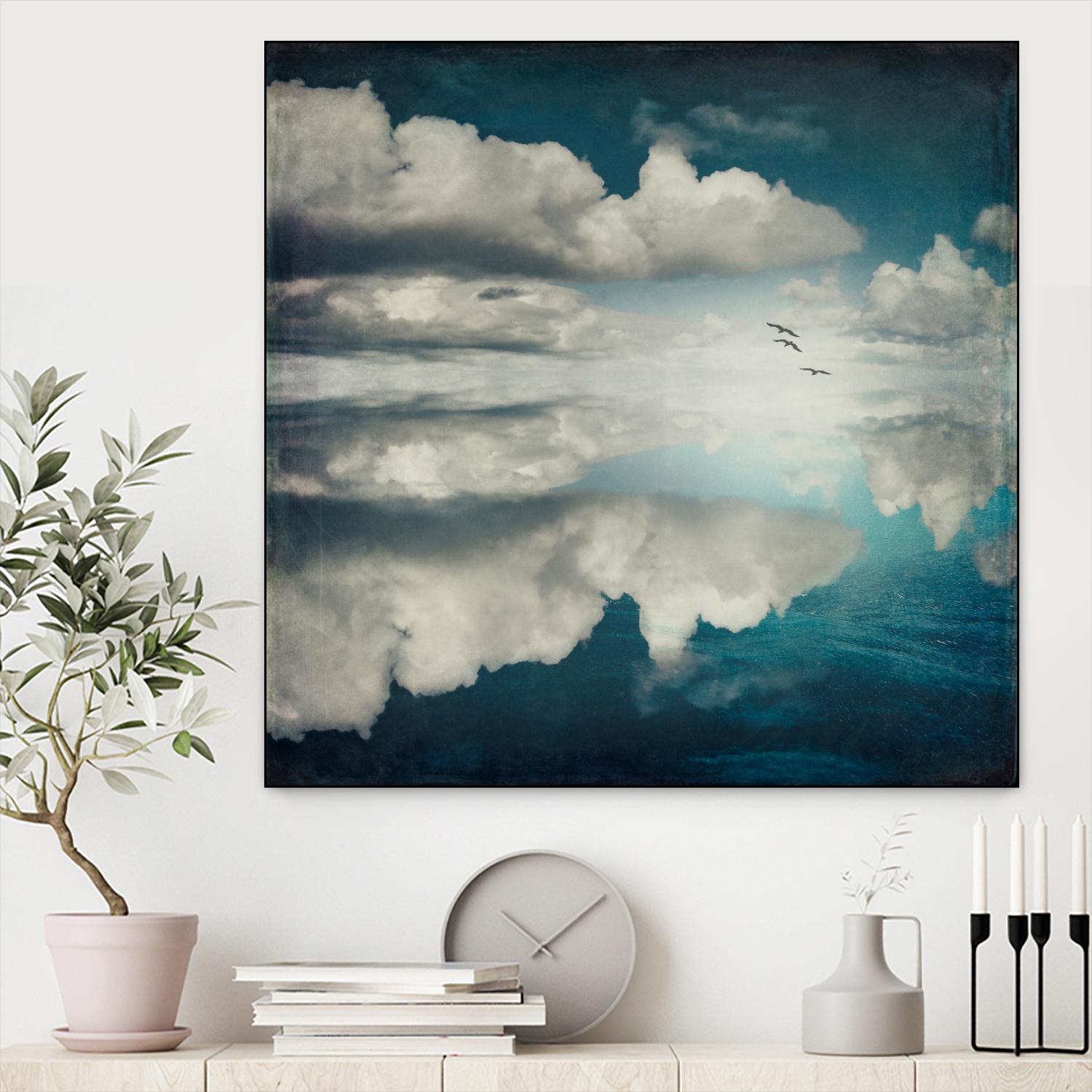Spaces II - Sea of Clouds by Dirk Wuestenhagen on GIANT ART - multicolor photography; landscapes; coastal