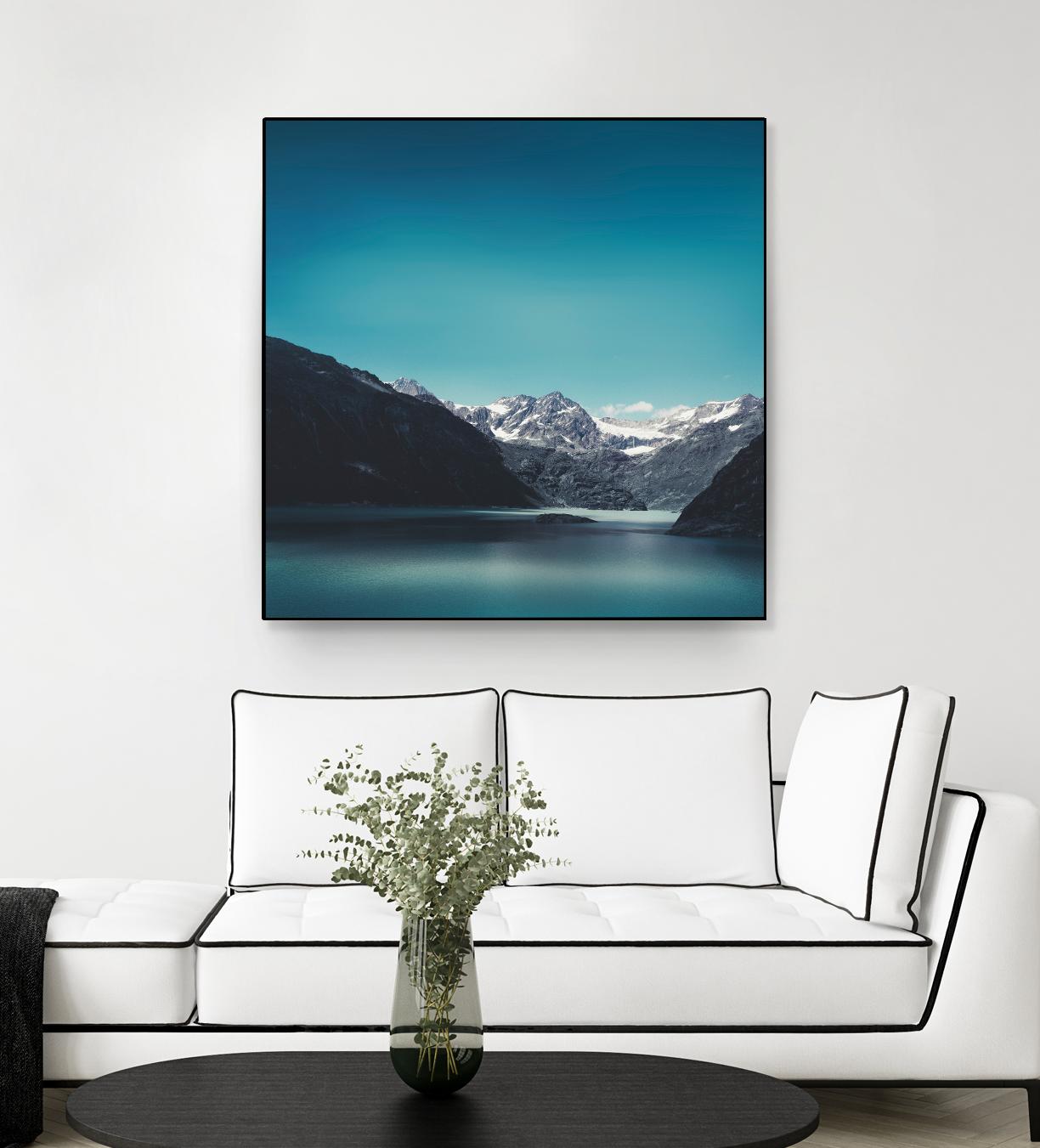 Turquoise Mountain Lake by Dirk Wuestenhagen on GIANT ART - multicolor photography; landscapes