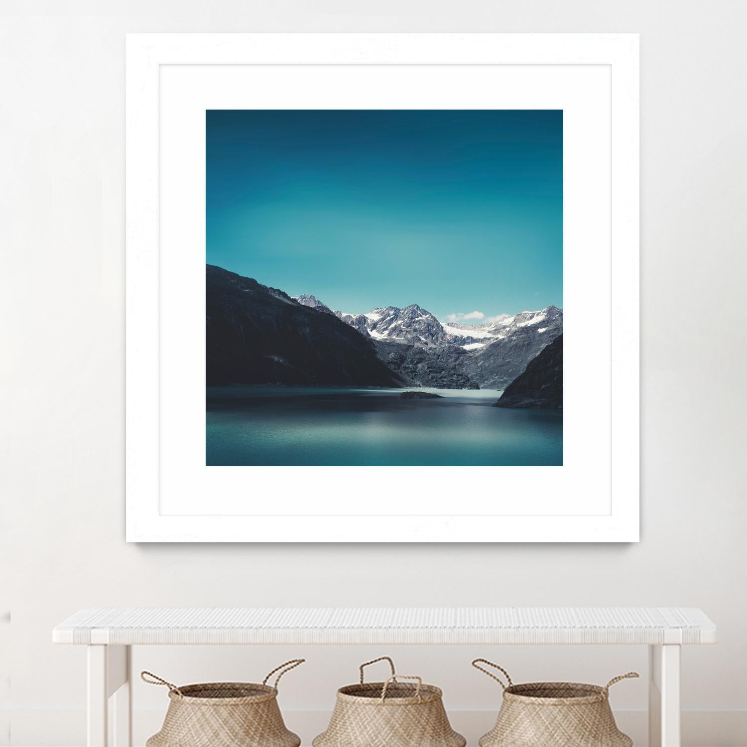 Turquoise Mountain Lake by Dirk Wuestenhagen on GIANT ART - multicolor photography; landscapes