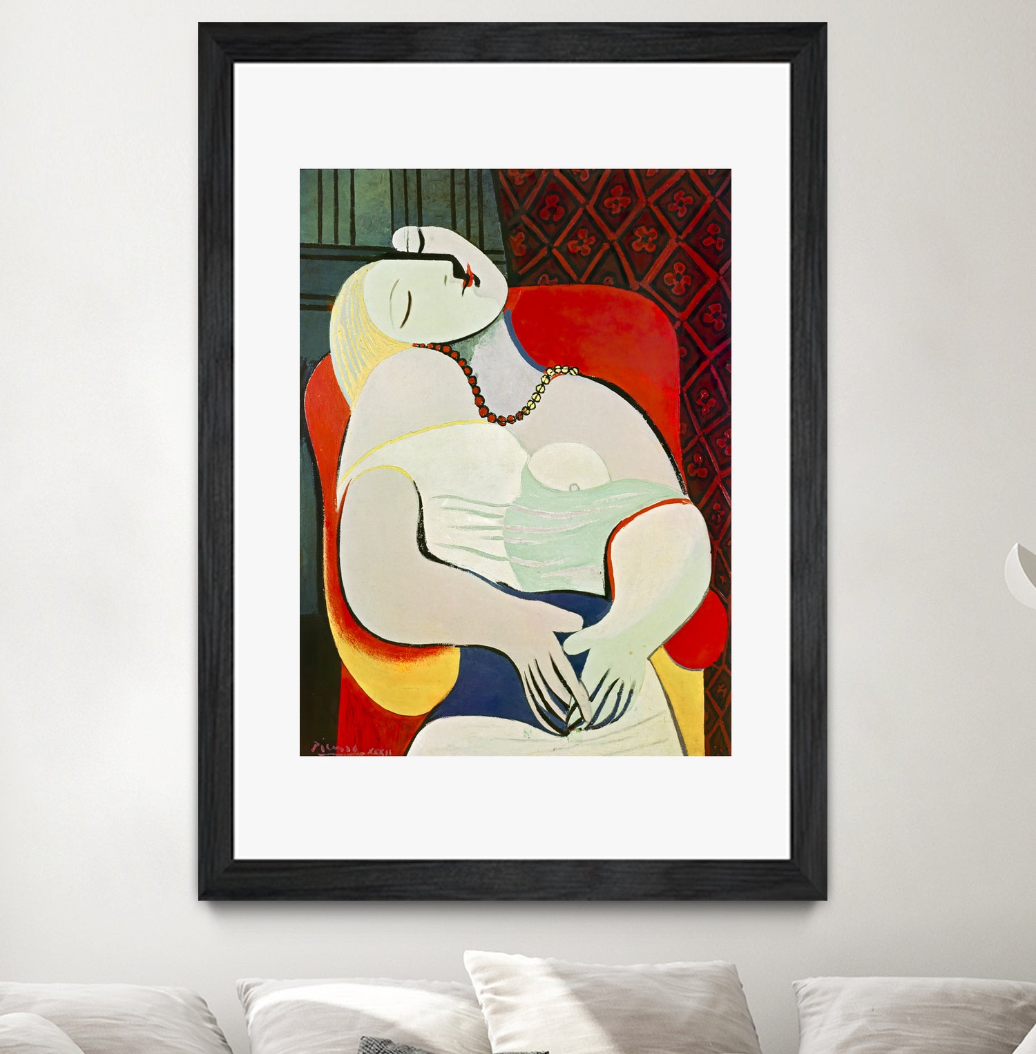 The Dream, 1932 by Pablo Picasso on GIANT ART - red masters picasso