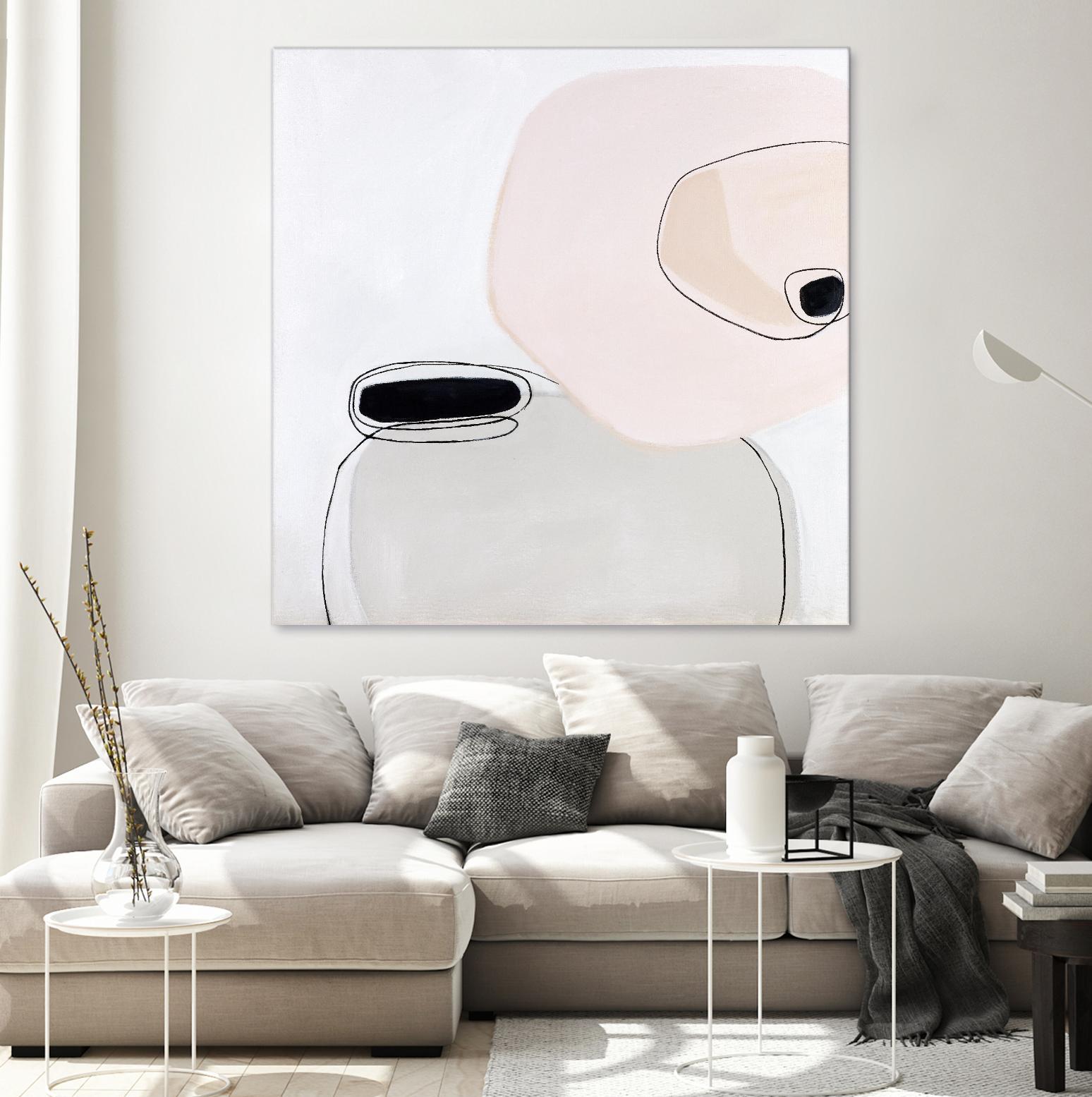 TRANQUILITY by Marvin on GIANT ART - pink abstract
