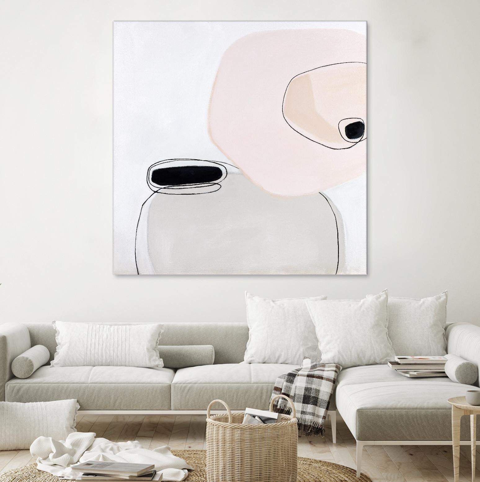 TRANQUILITY by Marvin on GIANT ART - pink abstract