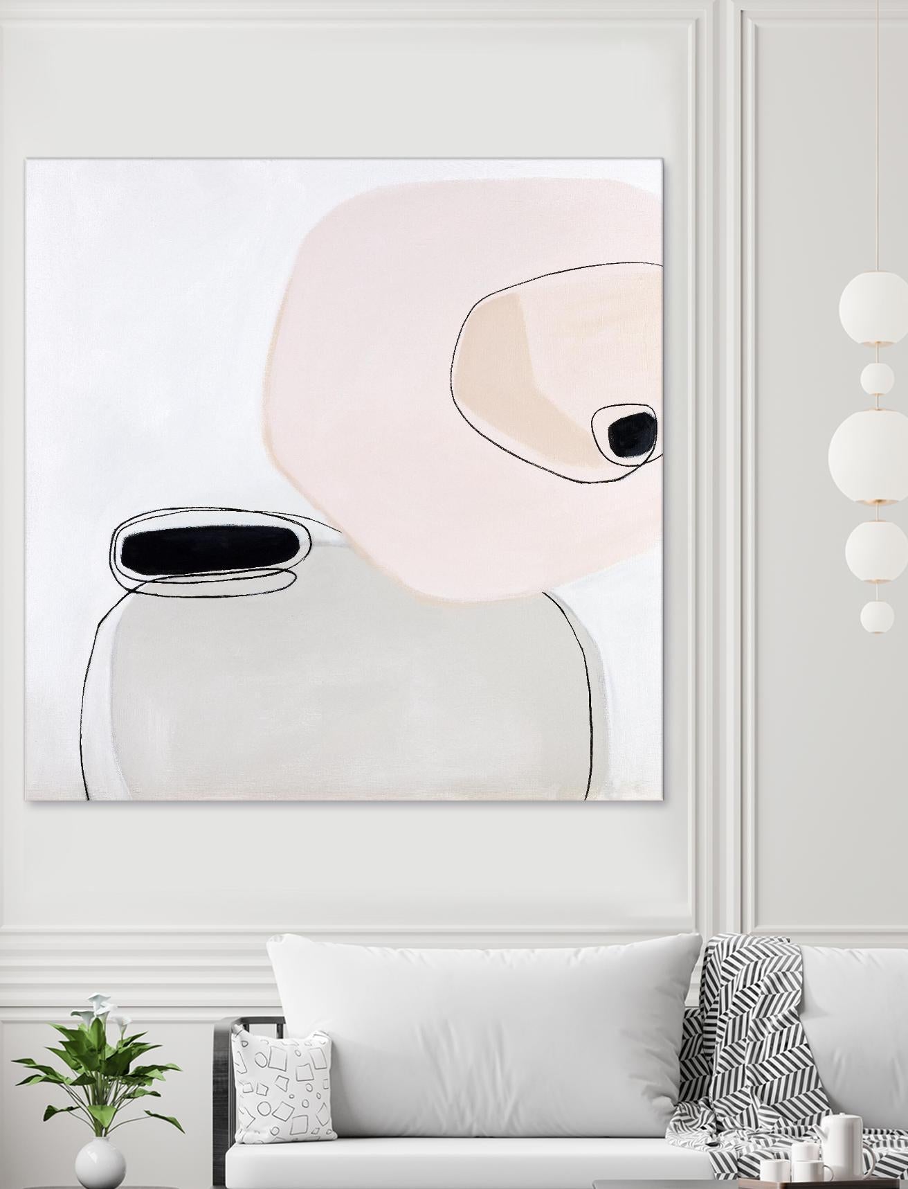 TRANQUILITY by Marvin on GIANT ART - pink abstract