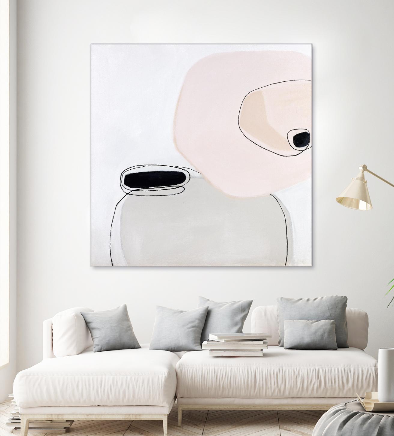 TRANQUILITY by Marvin on GIANT ART - pink abstract