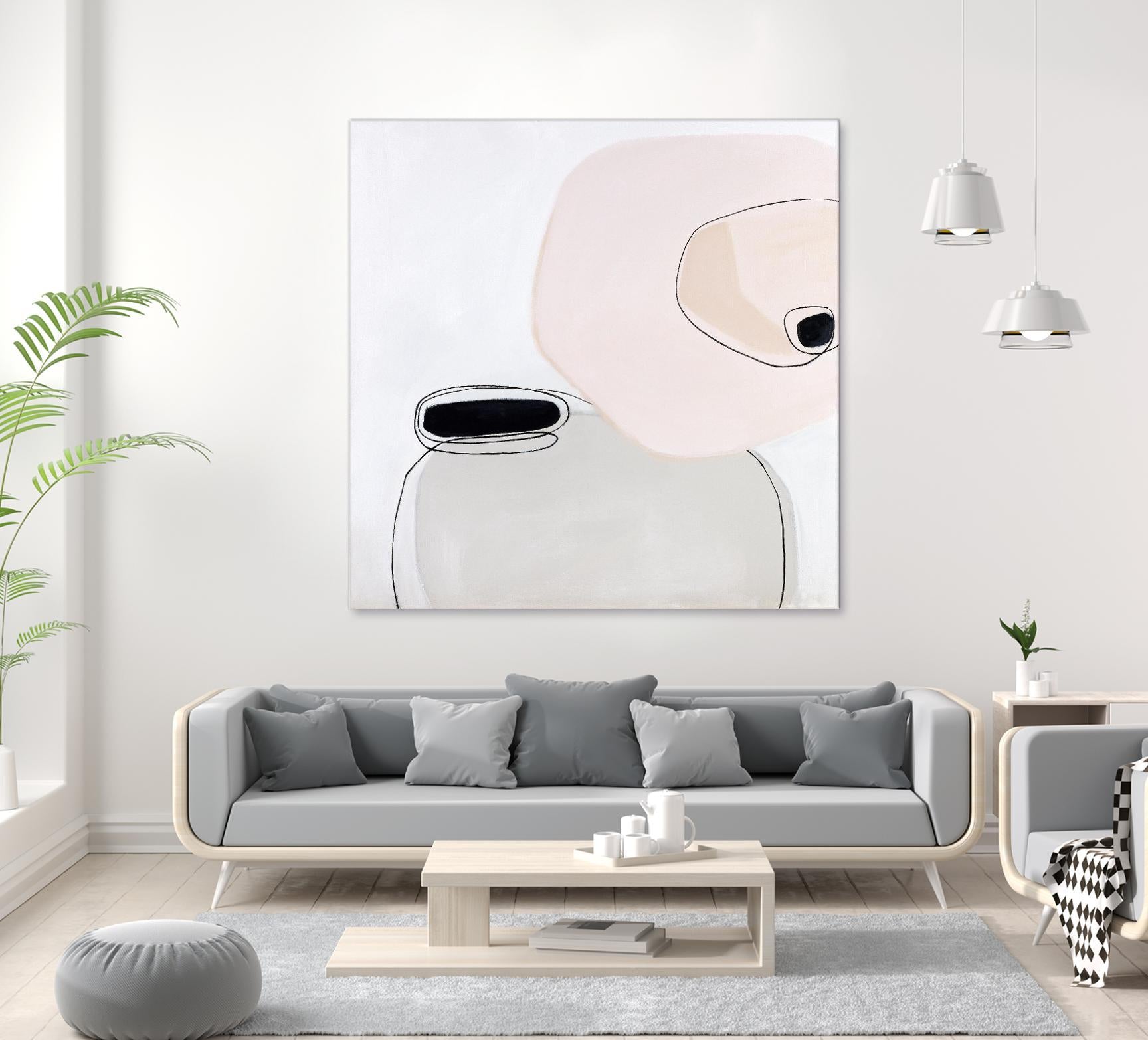 TRANQUILITY by Marvin on GIANT ART - pink abstract