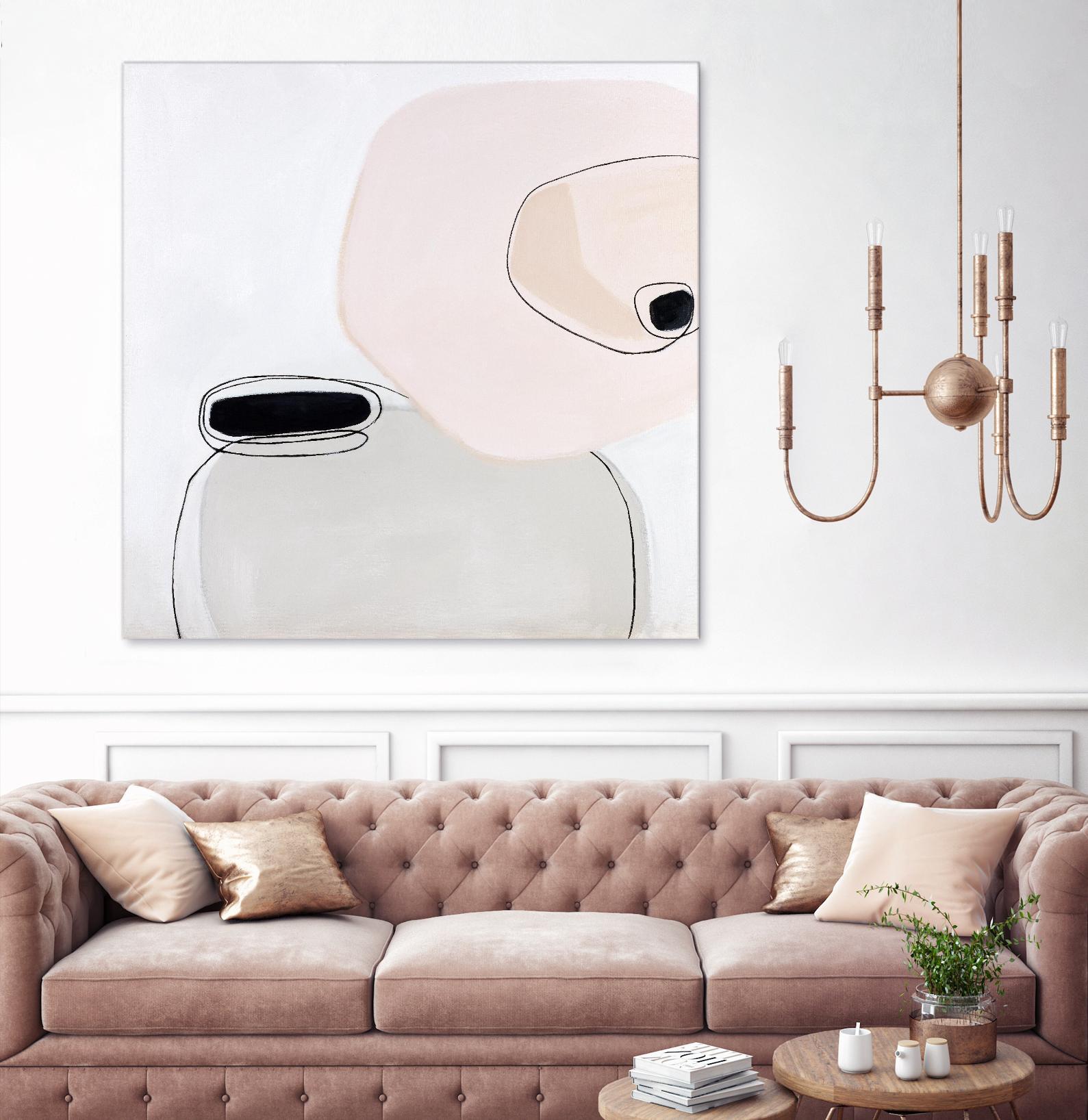 TRANQUILITY by Marvin on GIANT ART - pink abstract