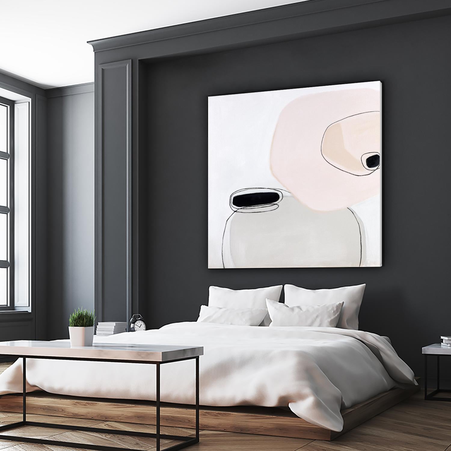 TRANQUILITY by Marvin on GIANT ART - pink abstract