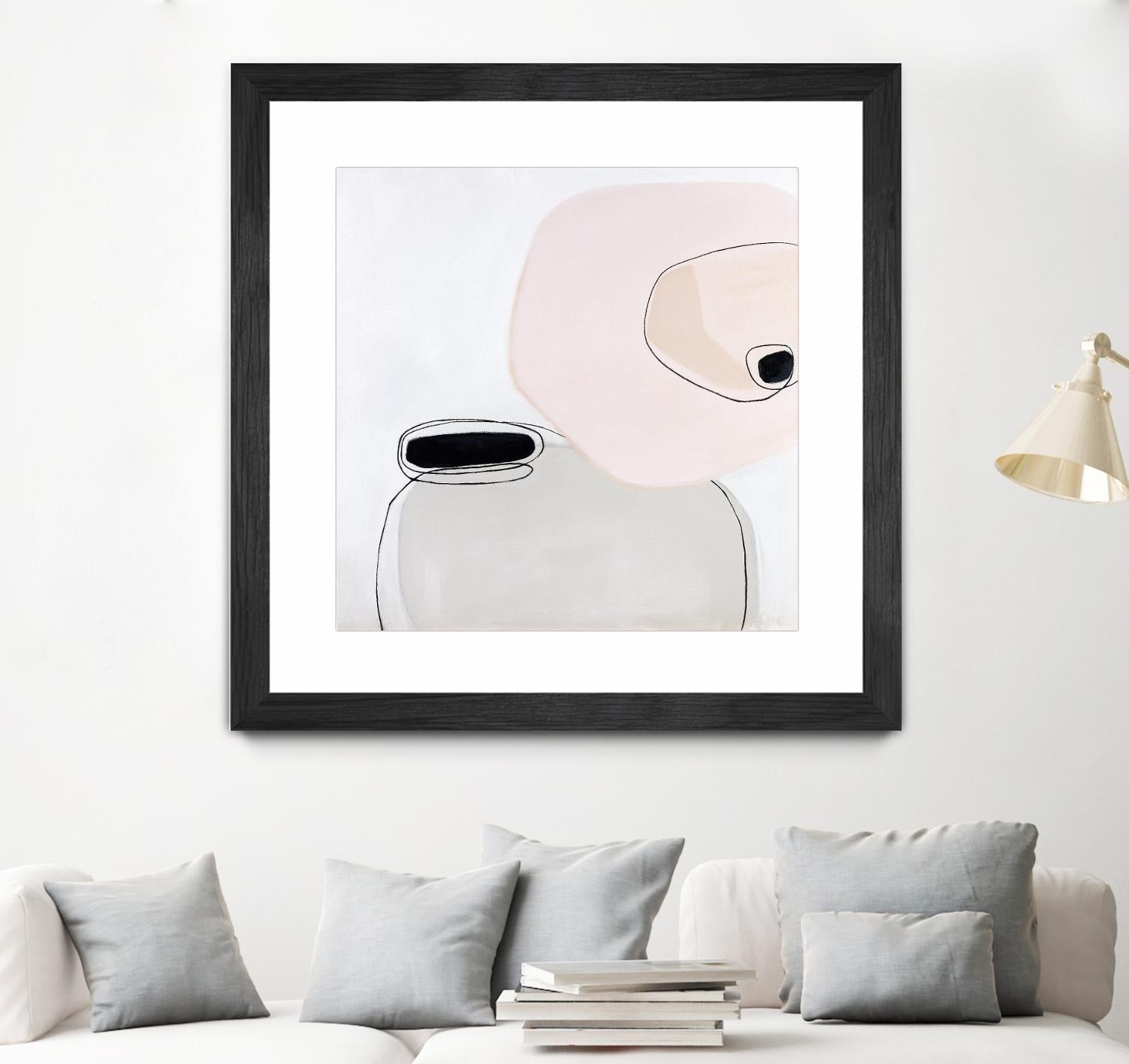 TRANQUILITY by Marvin on GIANT ART - pink abstract
