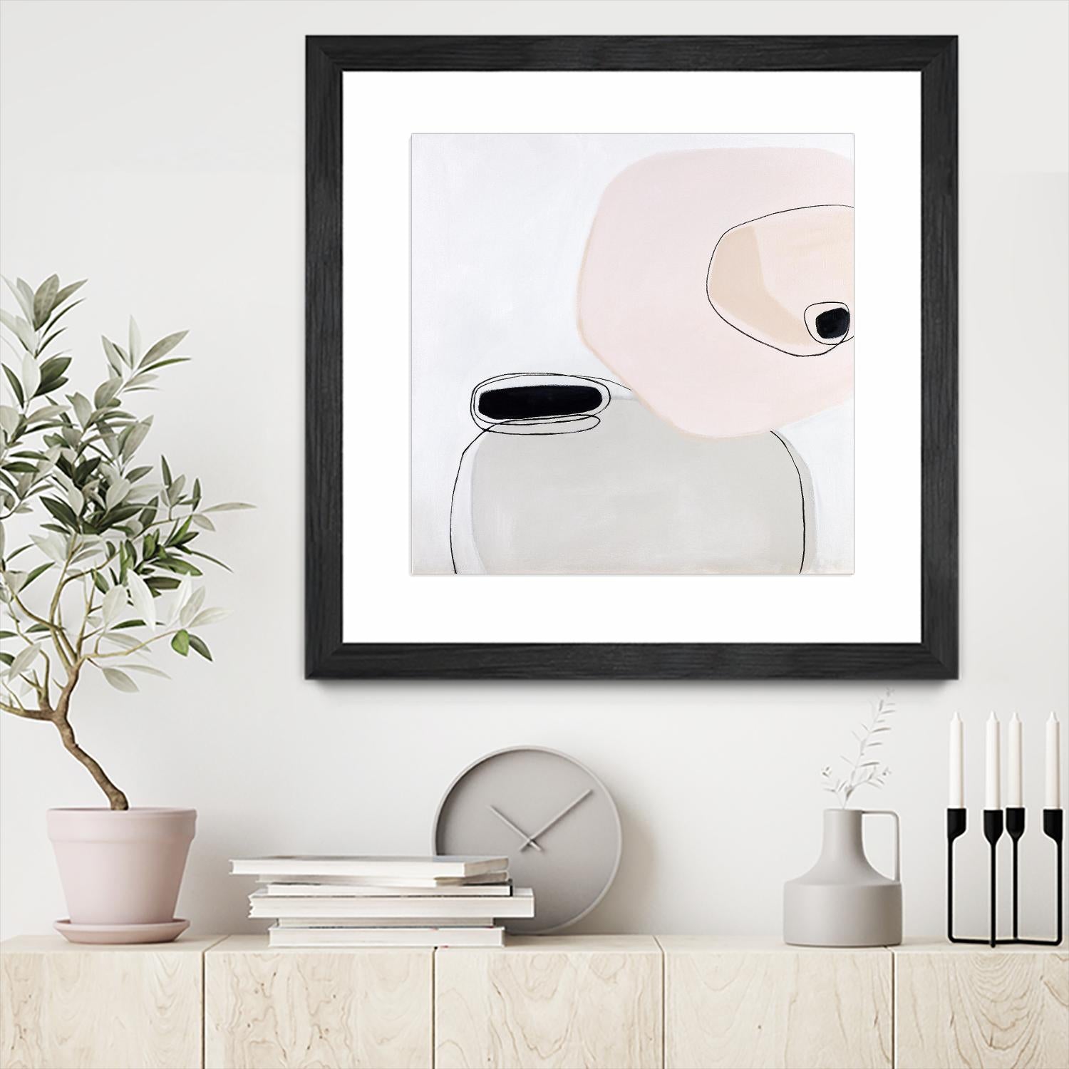 TRANQUILITY by Marvin on GIANT ART - pink abstract