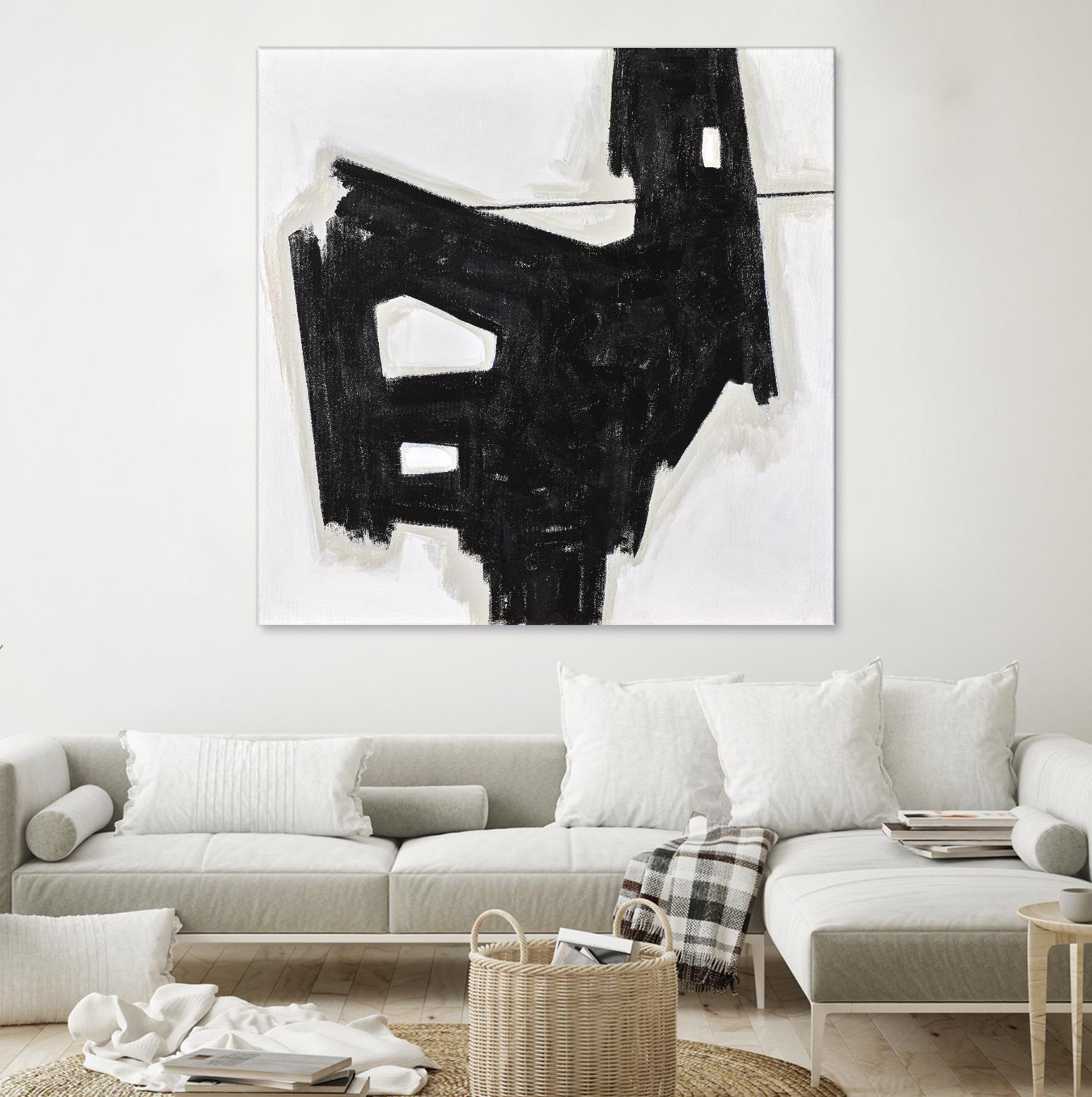 LUPO by Marvin on GIANT ART - black abstract
