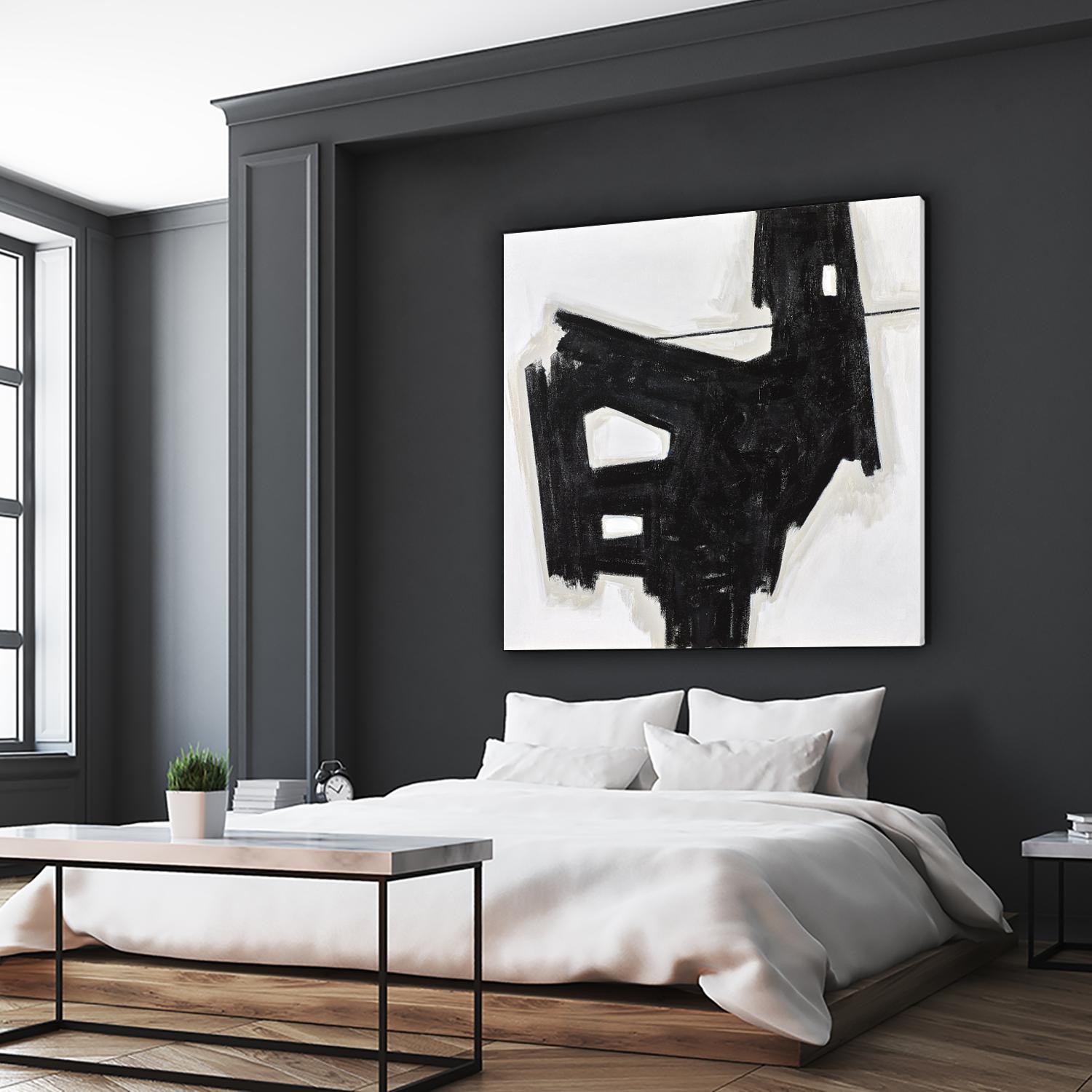 LUPO by Marvin on GIANT ART - black abstract