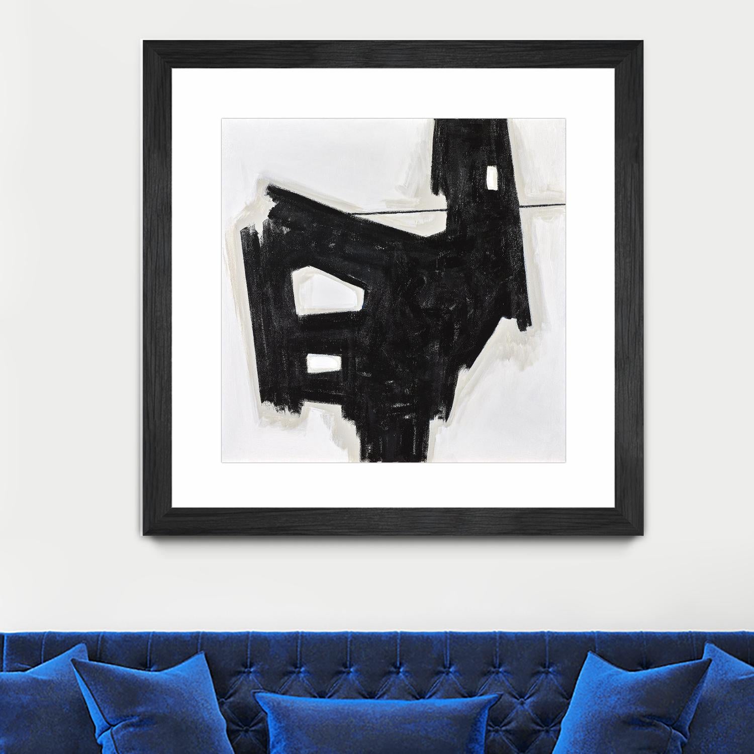 LUPO by Marvin on GIANT ART - black abstract