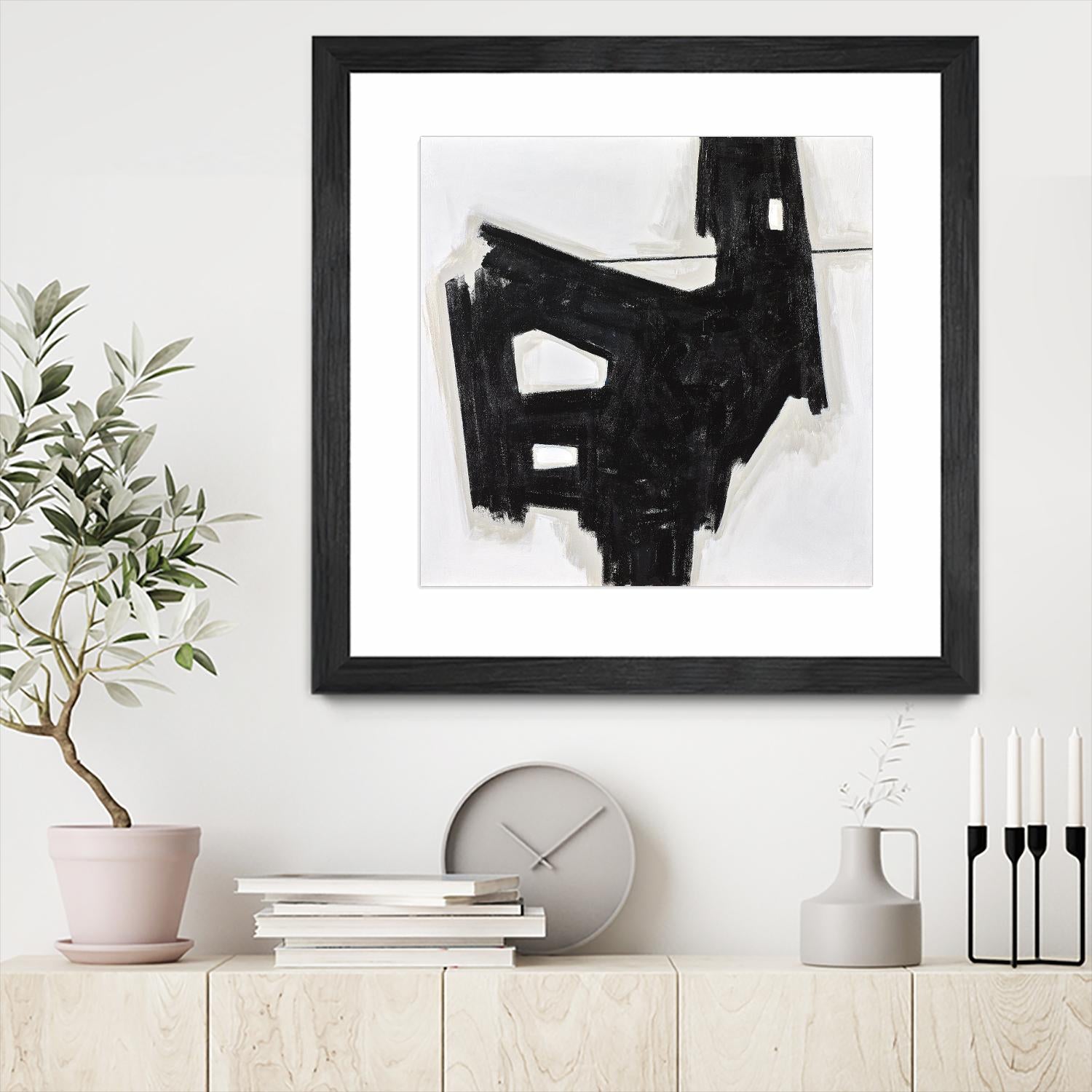 LUPO by Marvin on GIANT ART - black abstract