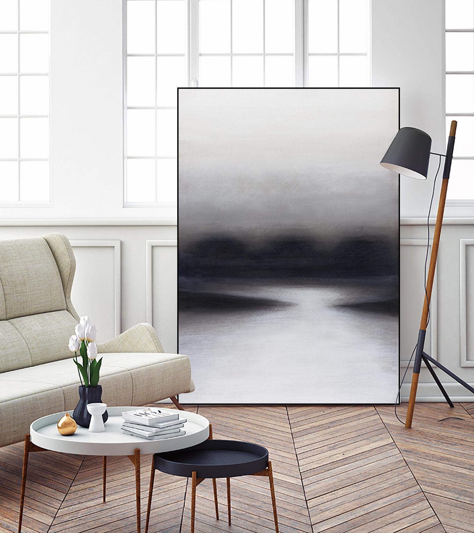 HAZE by Marvin on GIANT ART - black abstract
