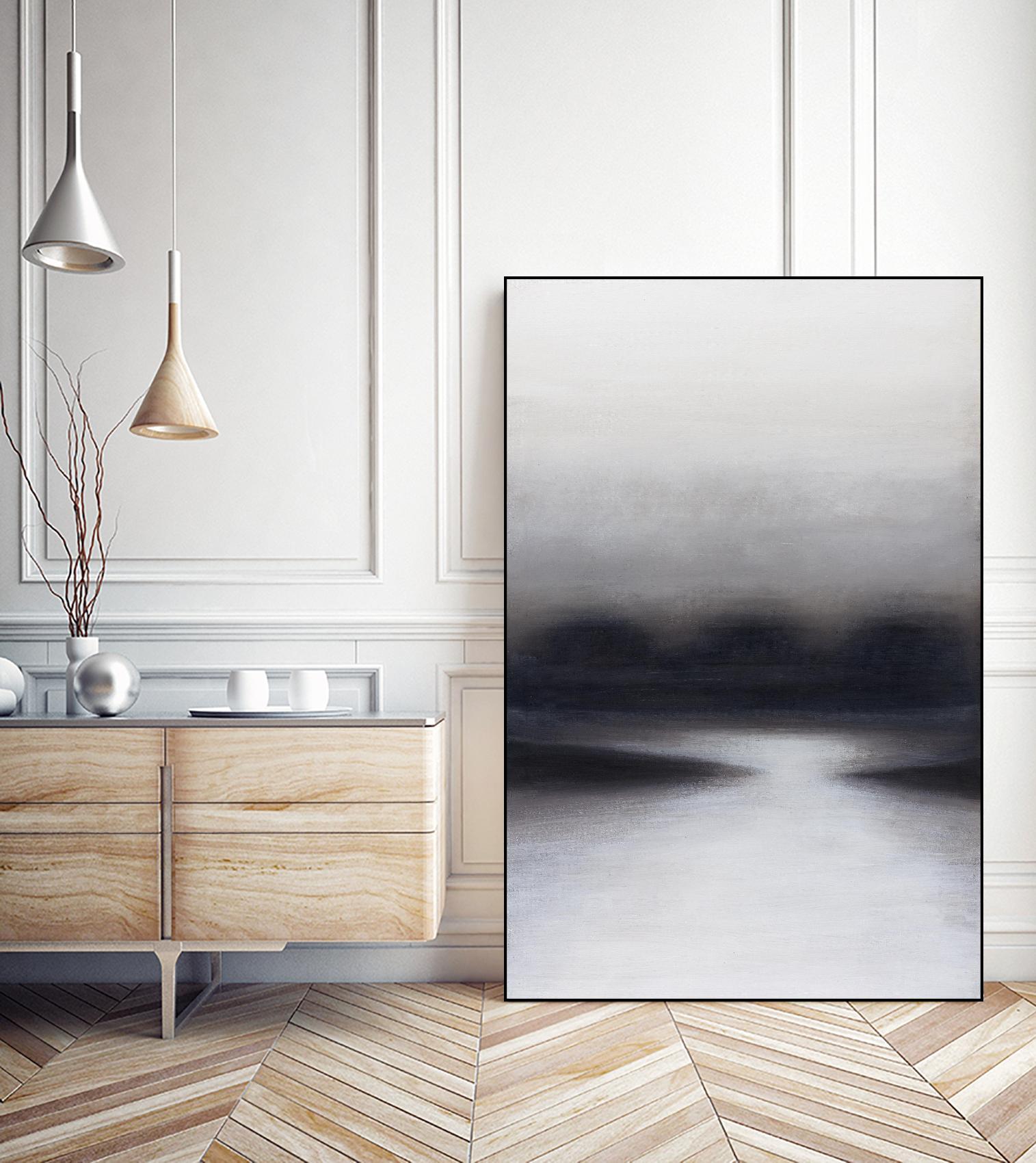 HAZE by Marvin on GIANT ART - black abstract