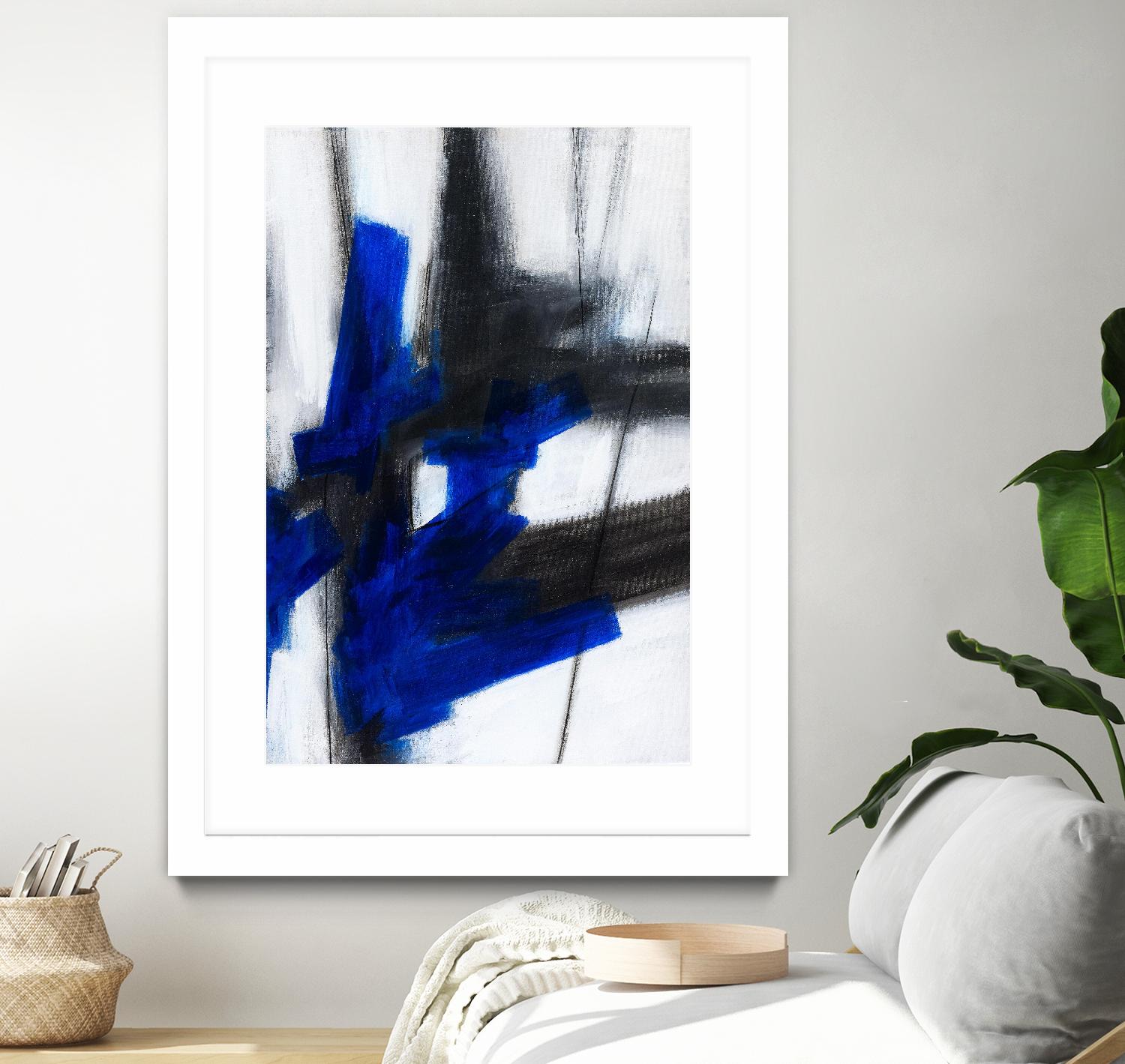 KIND OF BLUE by Marvin on GIANT ART - blue abstract